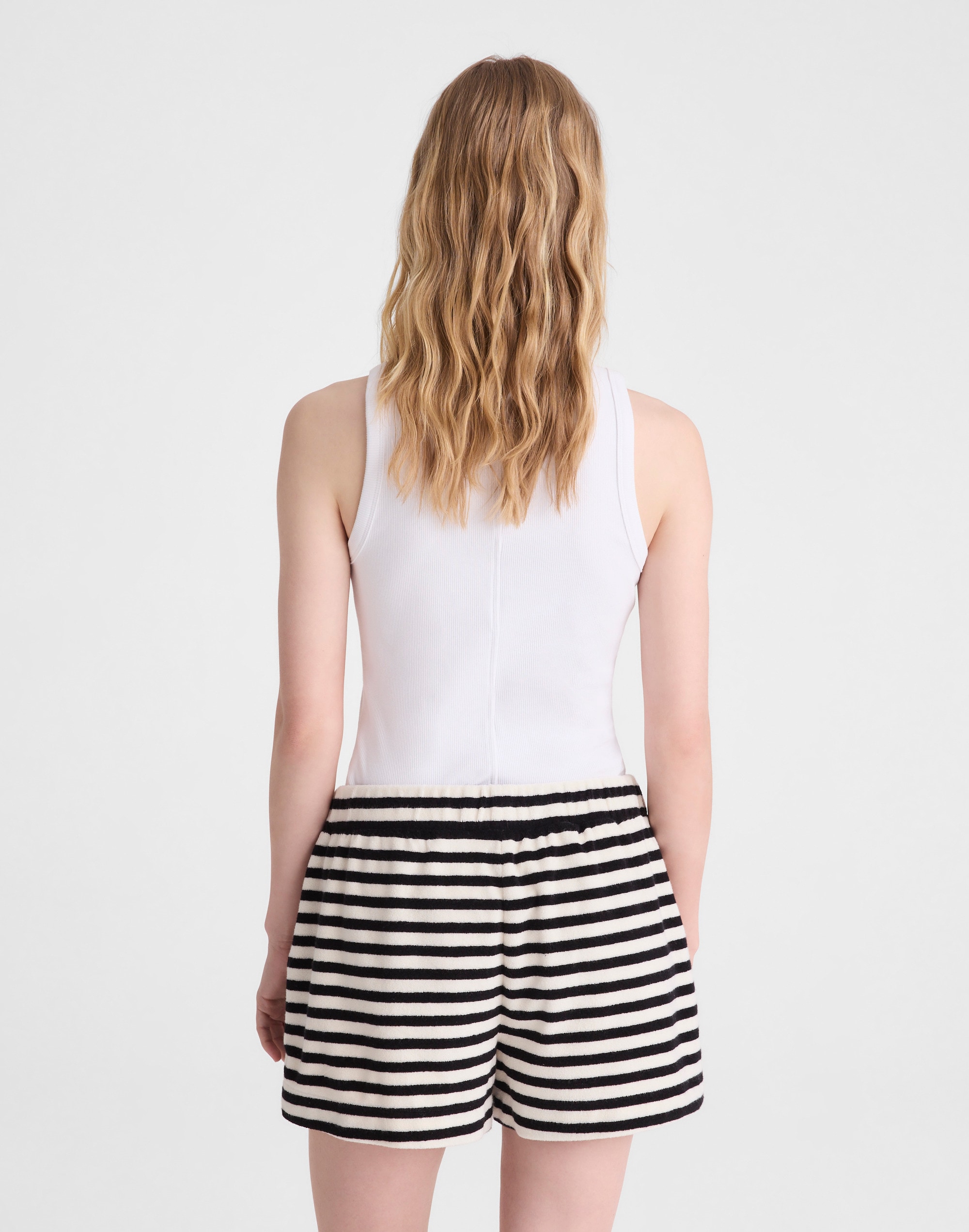 Pull-On Shorts in Terry