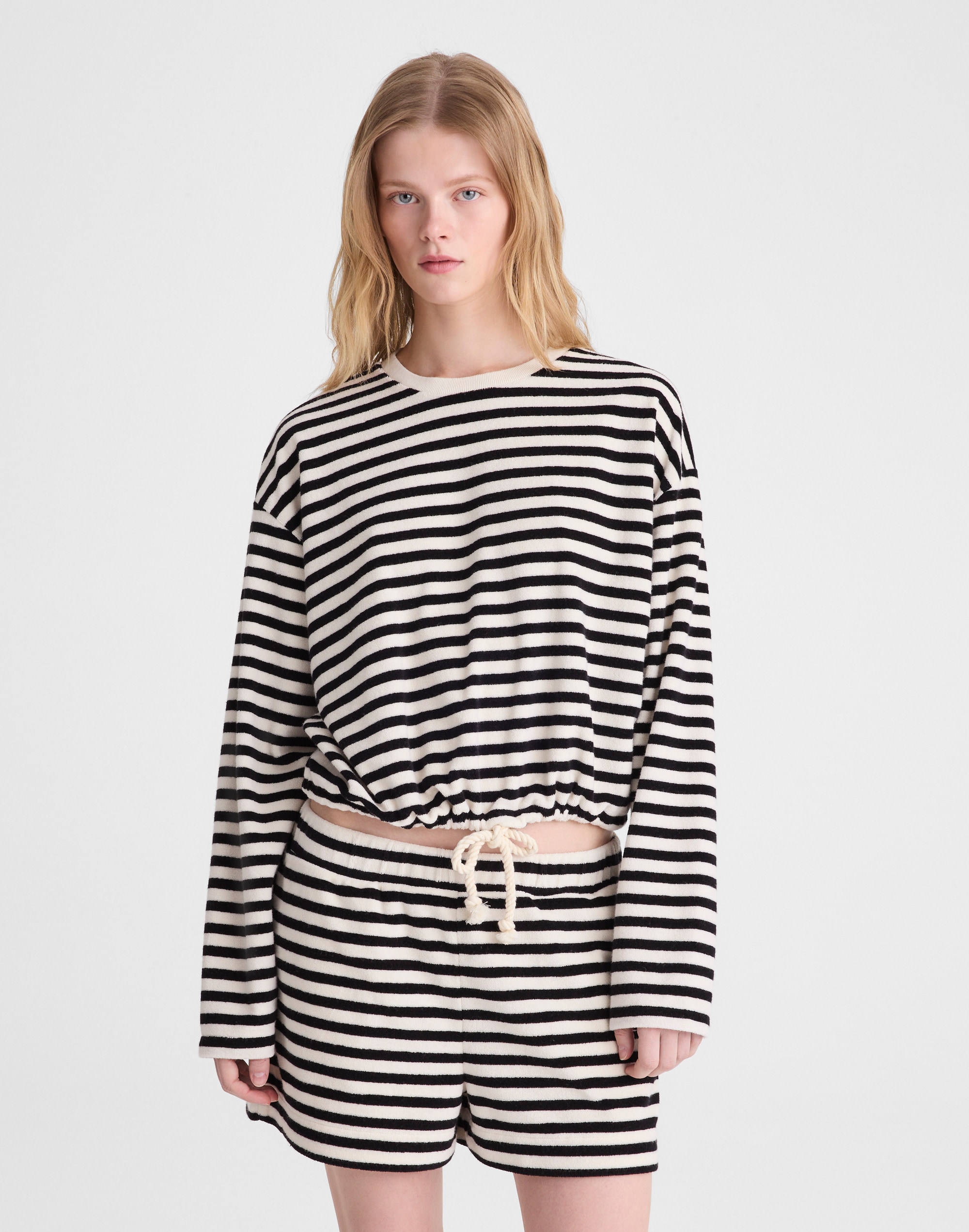 Pull-On Shorts in Terry