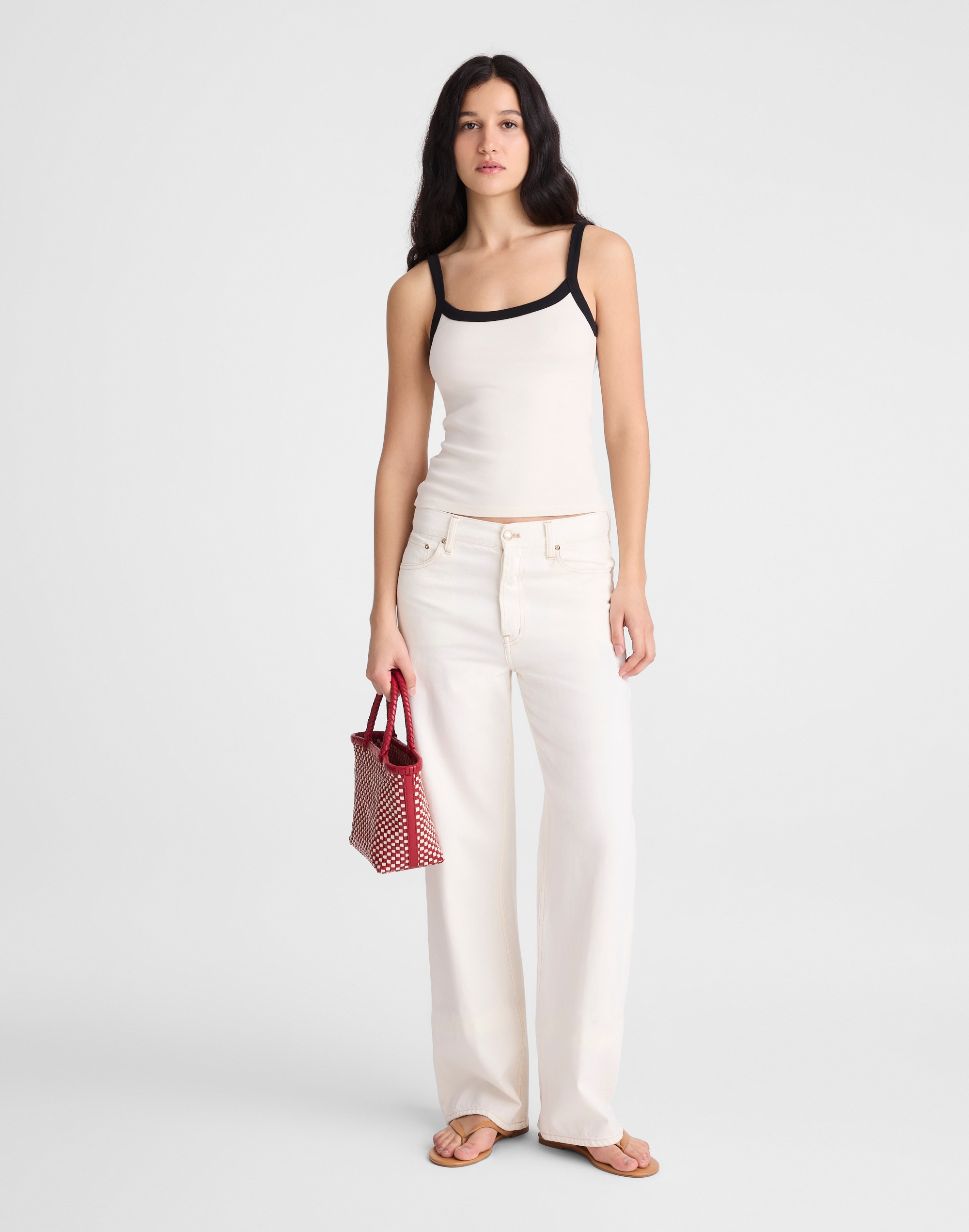 The '90s Cami in Compact Cotton