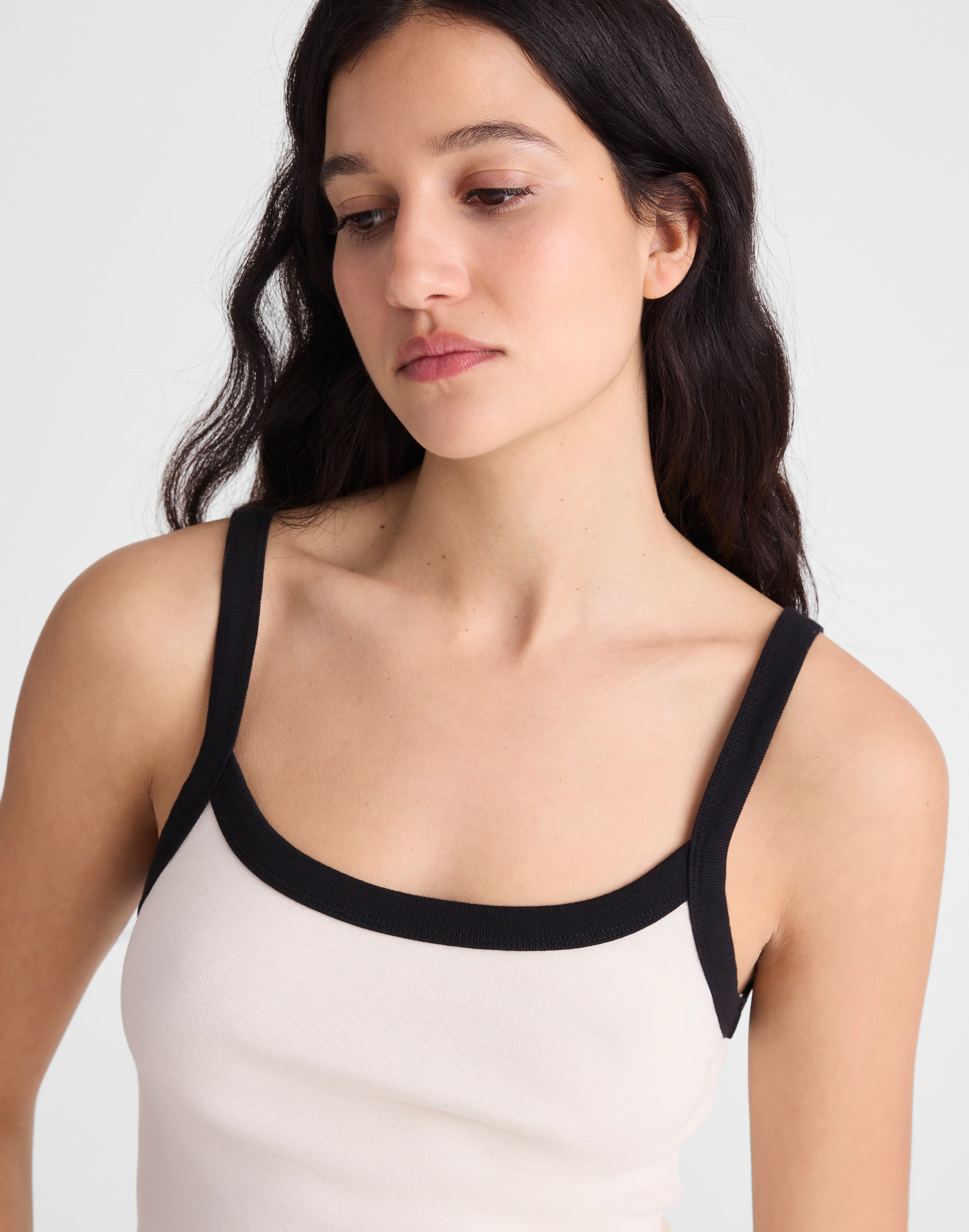 The '90s Cami in Compact Cotton