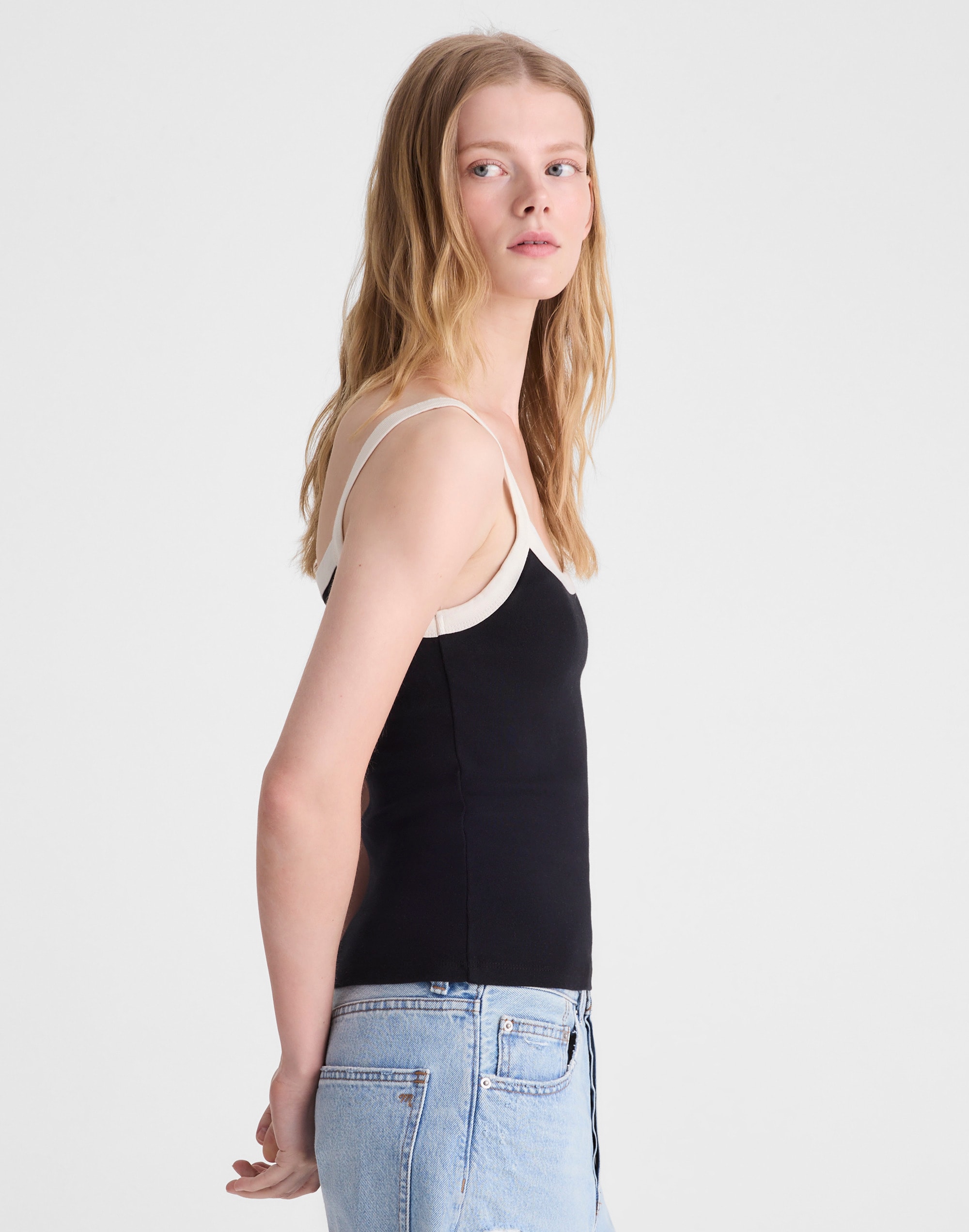 The '90s Cami in Compact Cotton