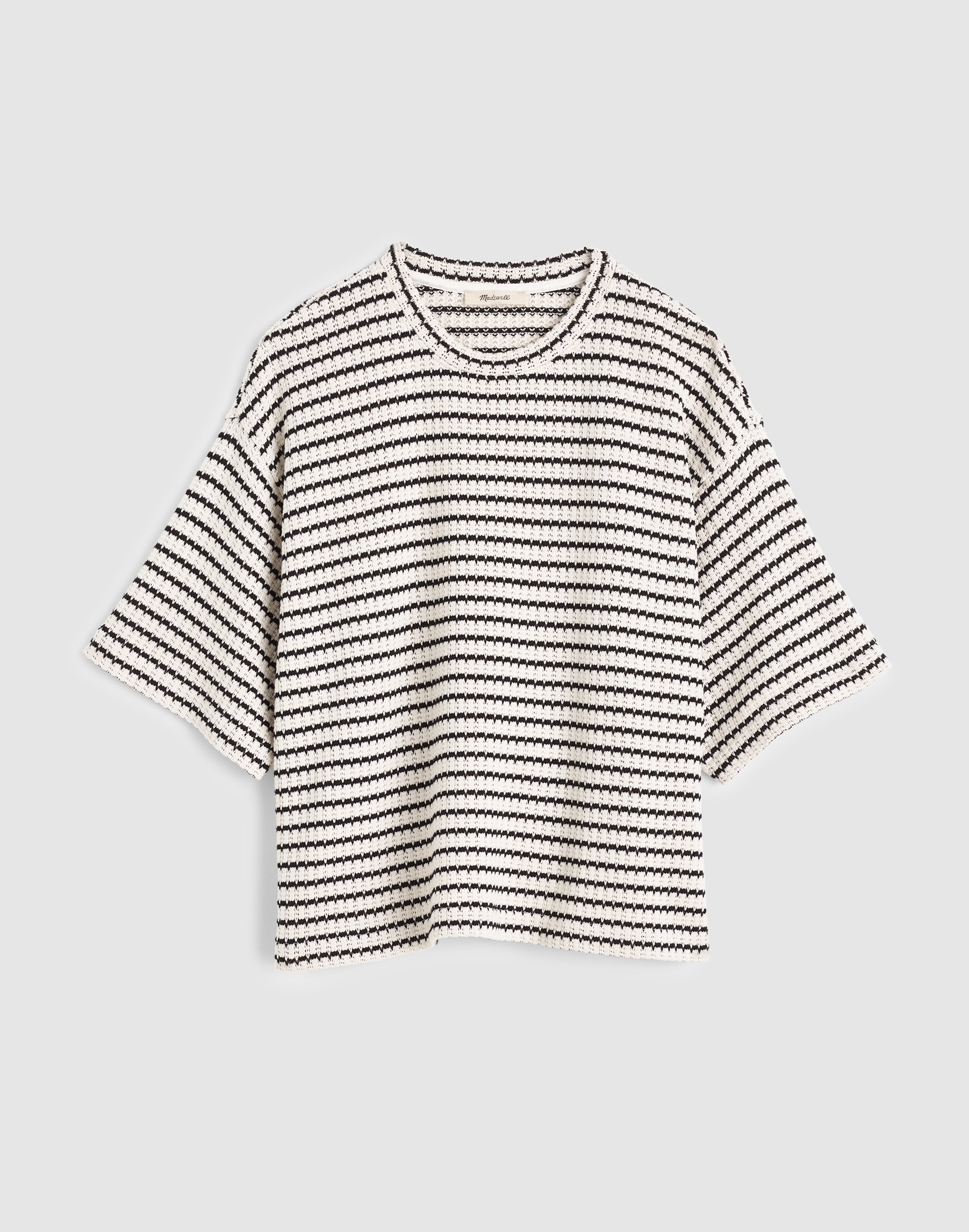 The Boxy Crop Tee in Allday Jersey