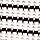 IVORY AND BLACK TUCK STITCH