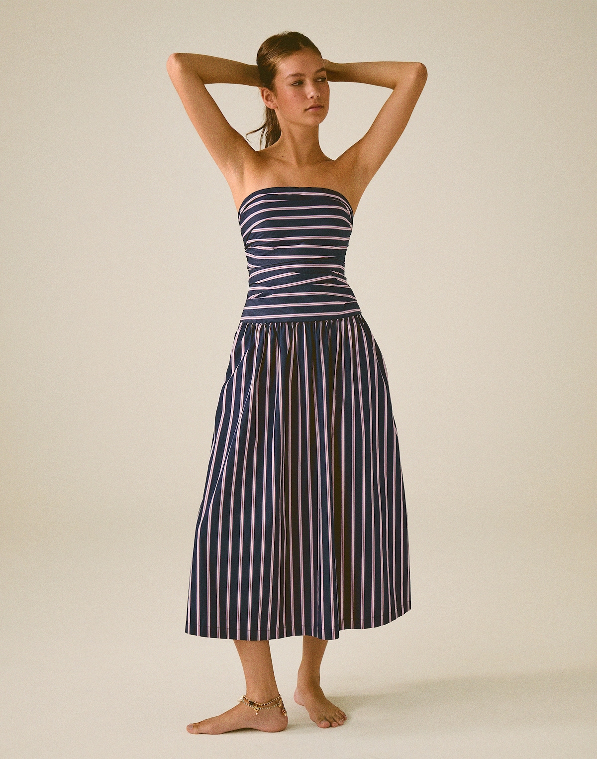 madewell midi dress Smocked Boatneck tumble dry. Madewell x Shopbop Gathered A-Line