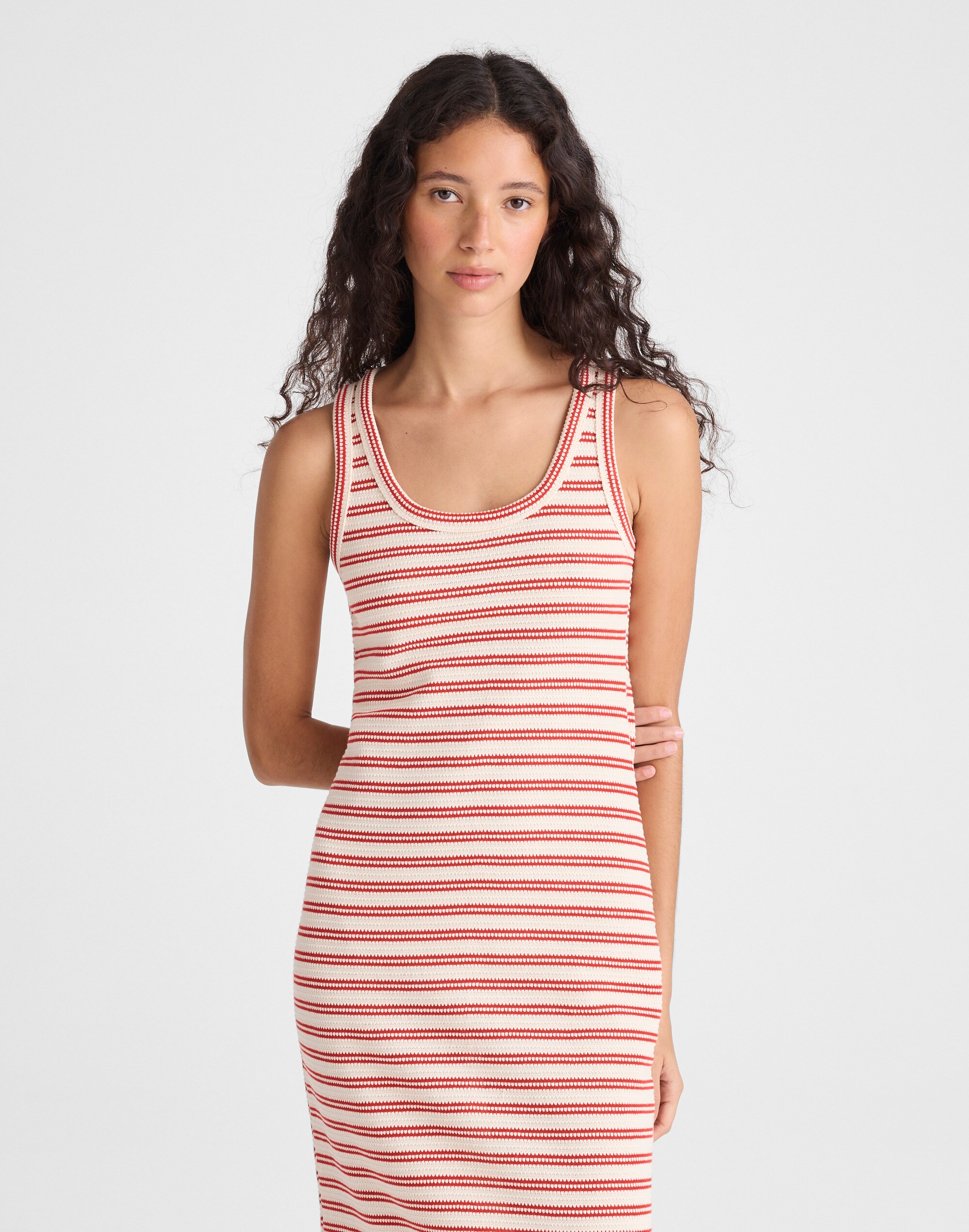 Scoopneck Tank Maxi Dress