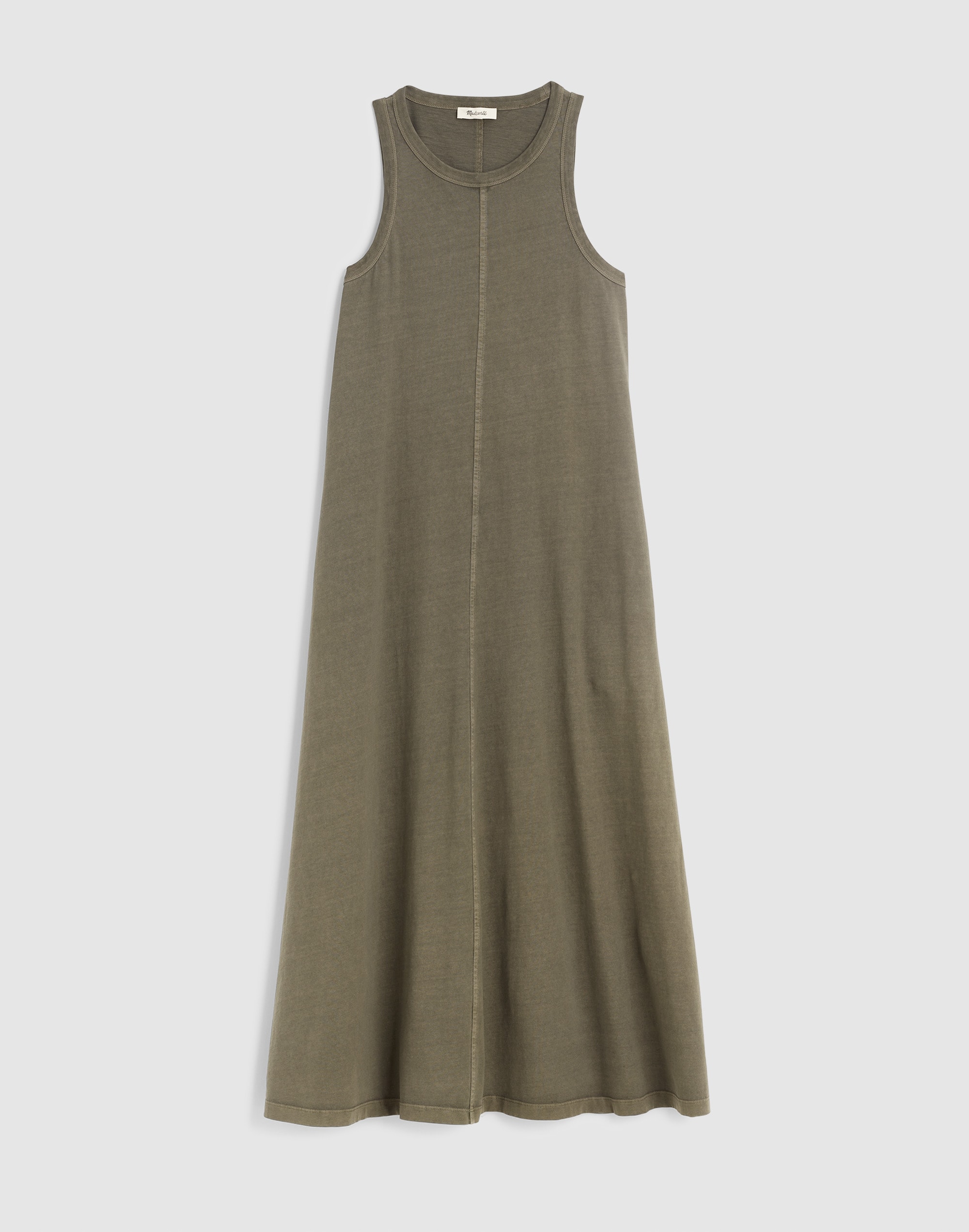 Seamed Tank Maxi Dress in Allday Jersey