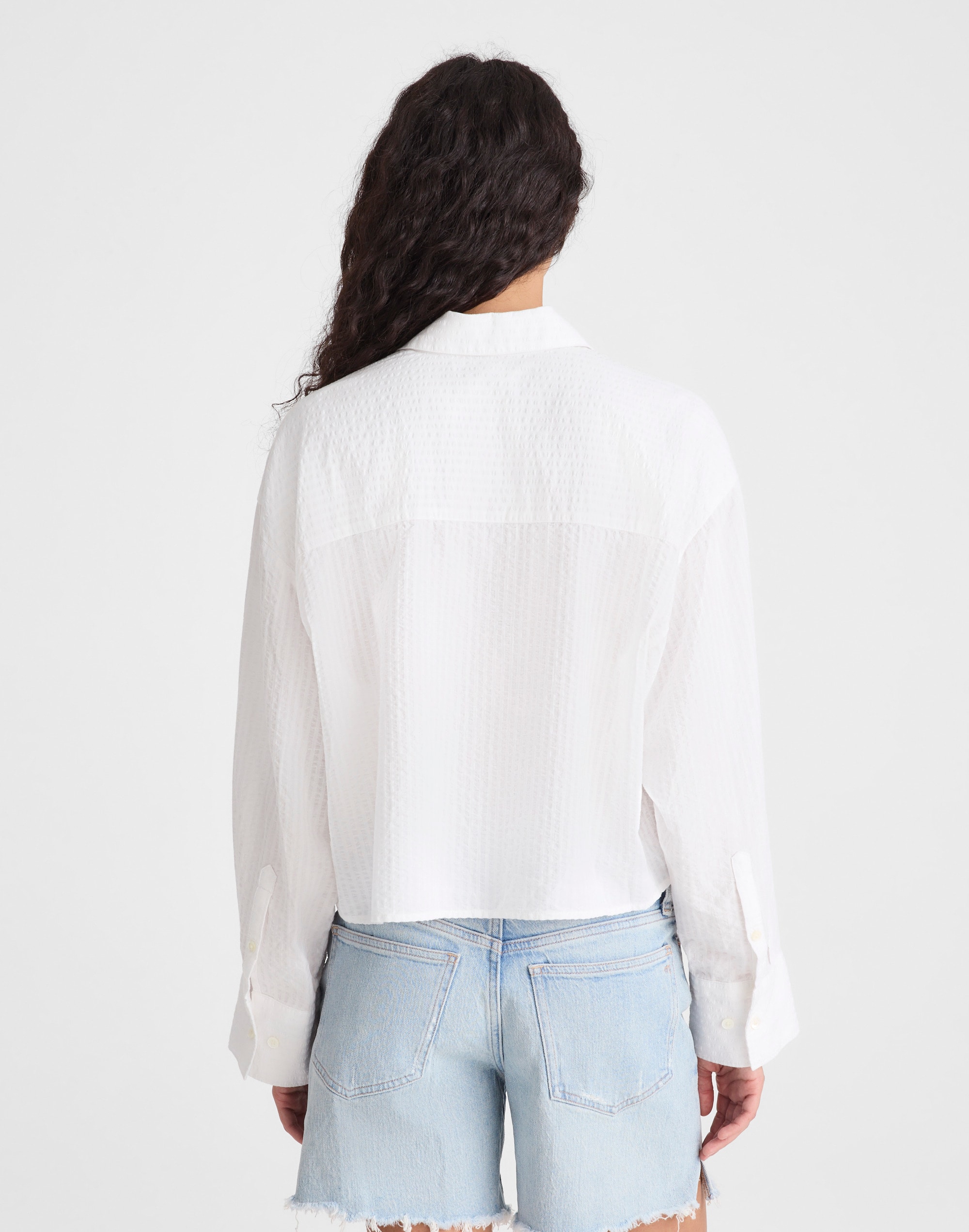 Straight-Hem Shirt