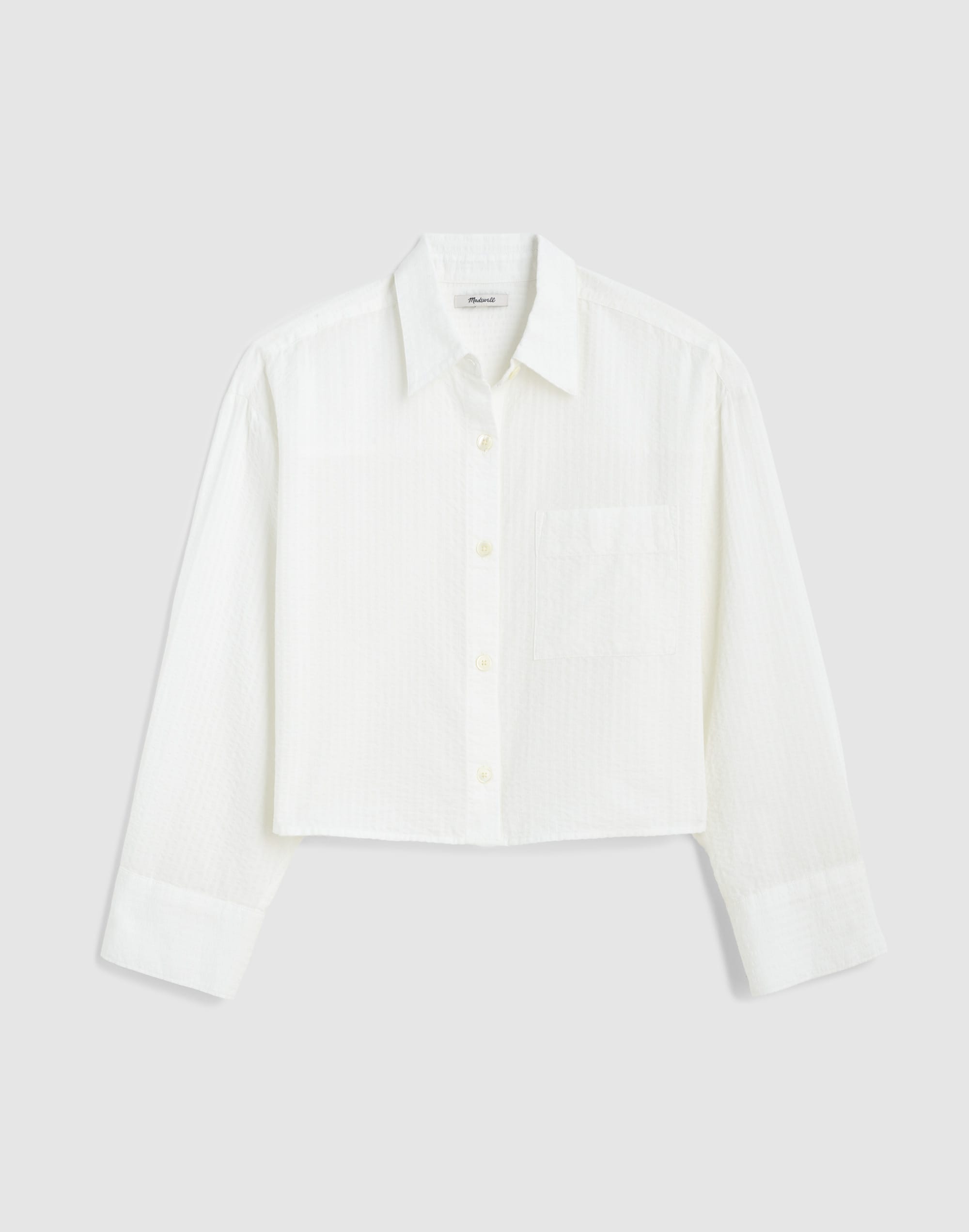 Straight-Hem Shirt
