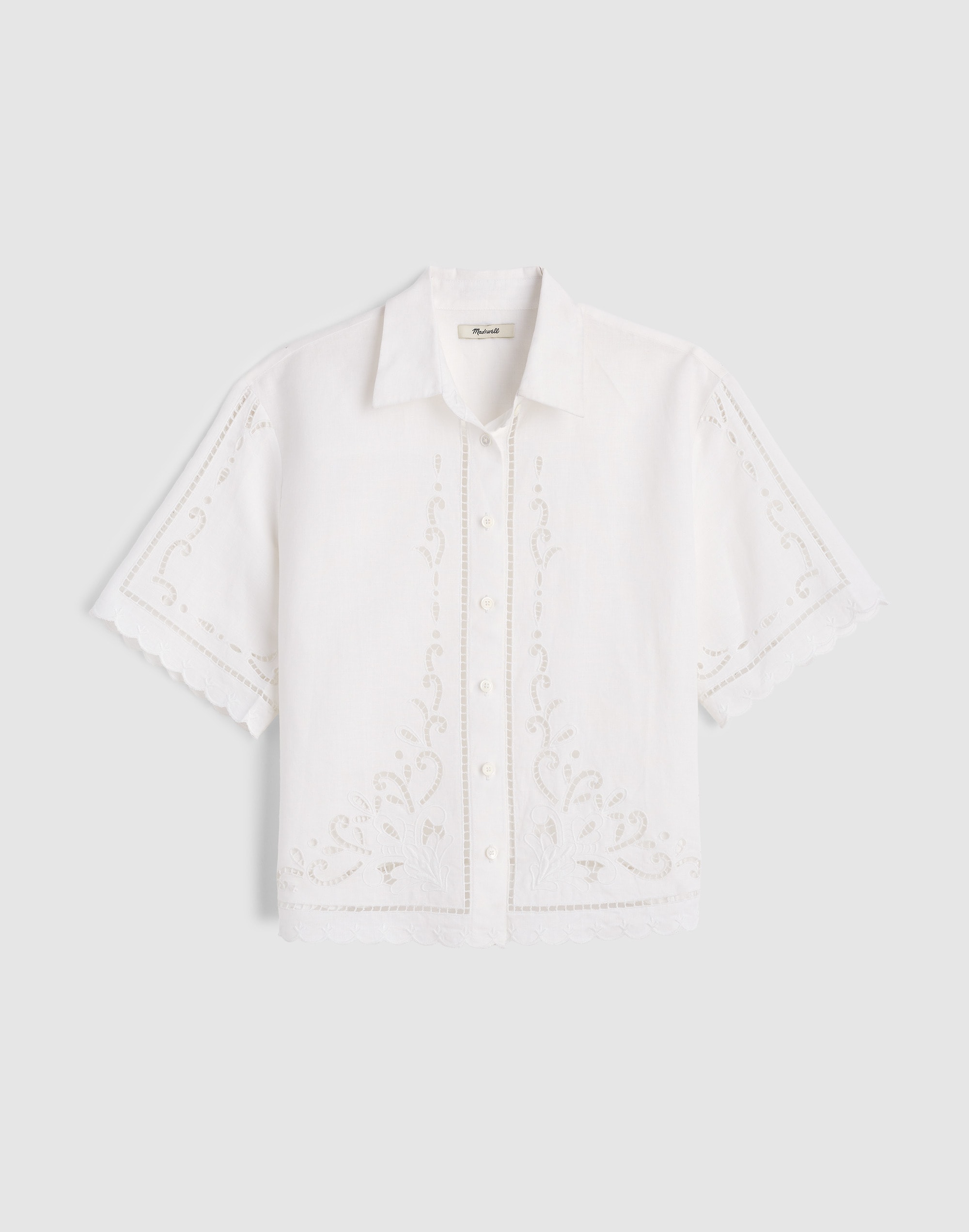 Eyelet Boxy Shirt