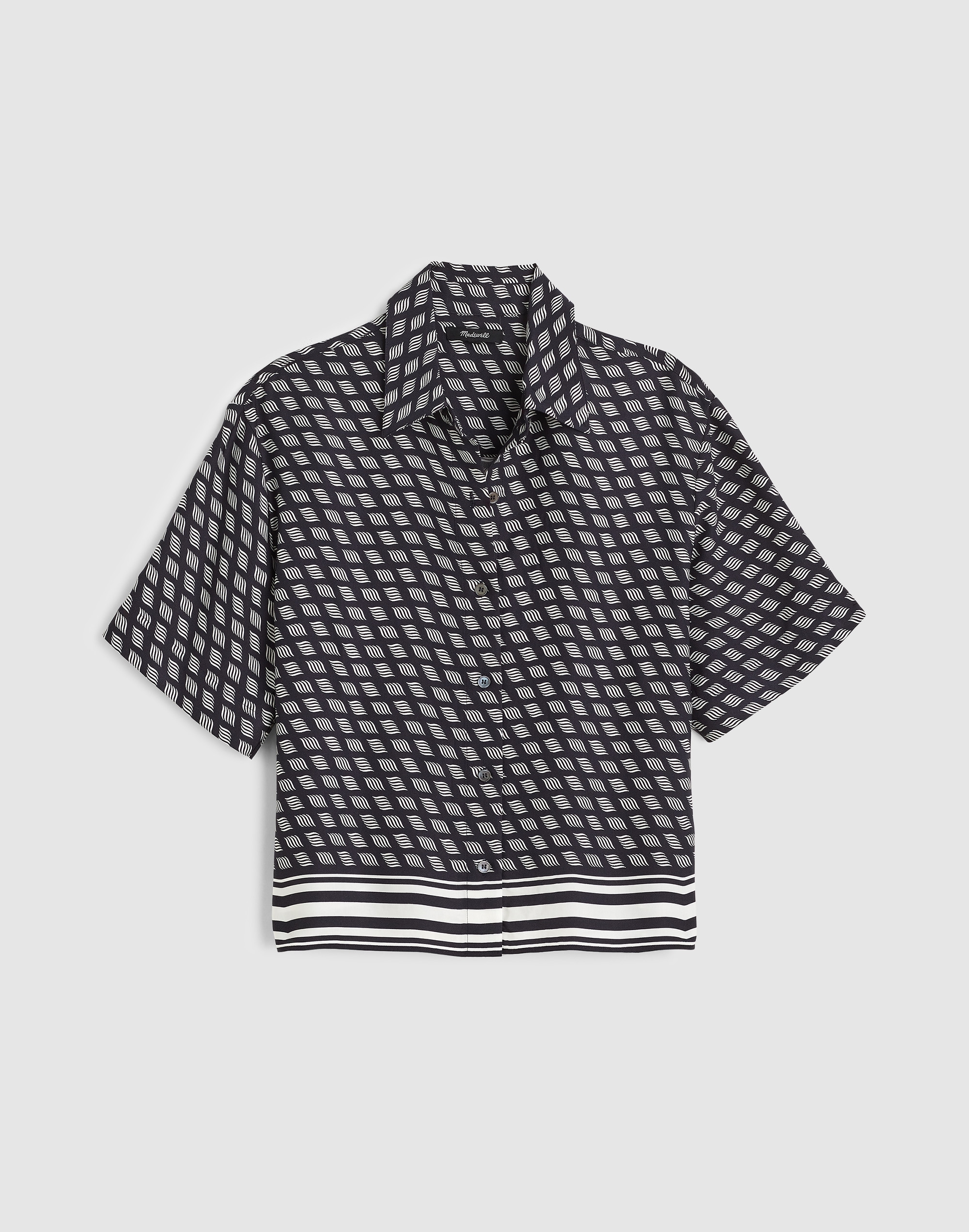 Patch-Pocket Boxy Shirt