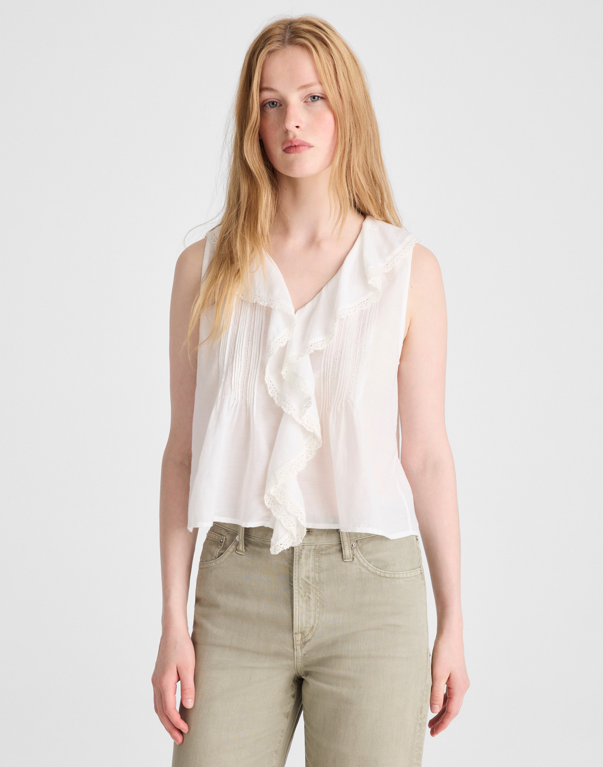 the blaire sleeveless top