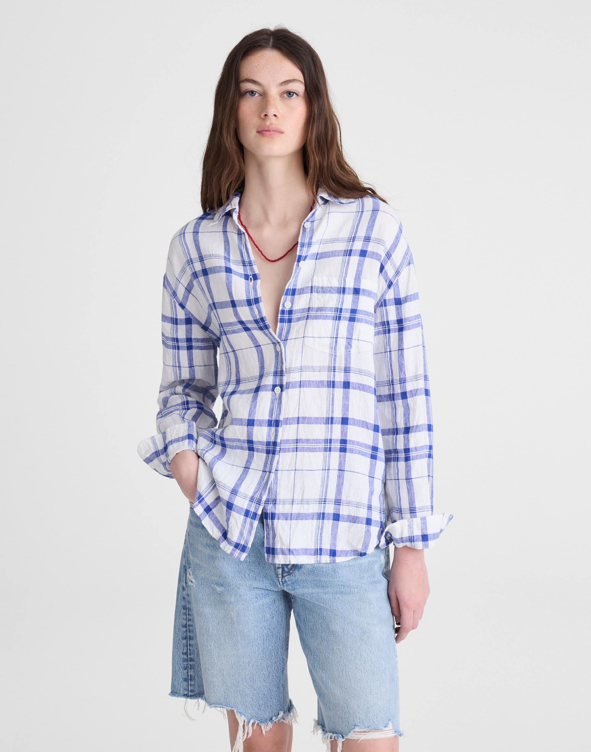 the easy shirt in 100% linen