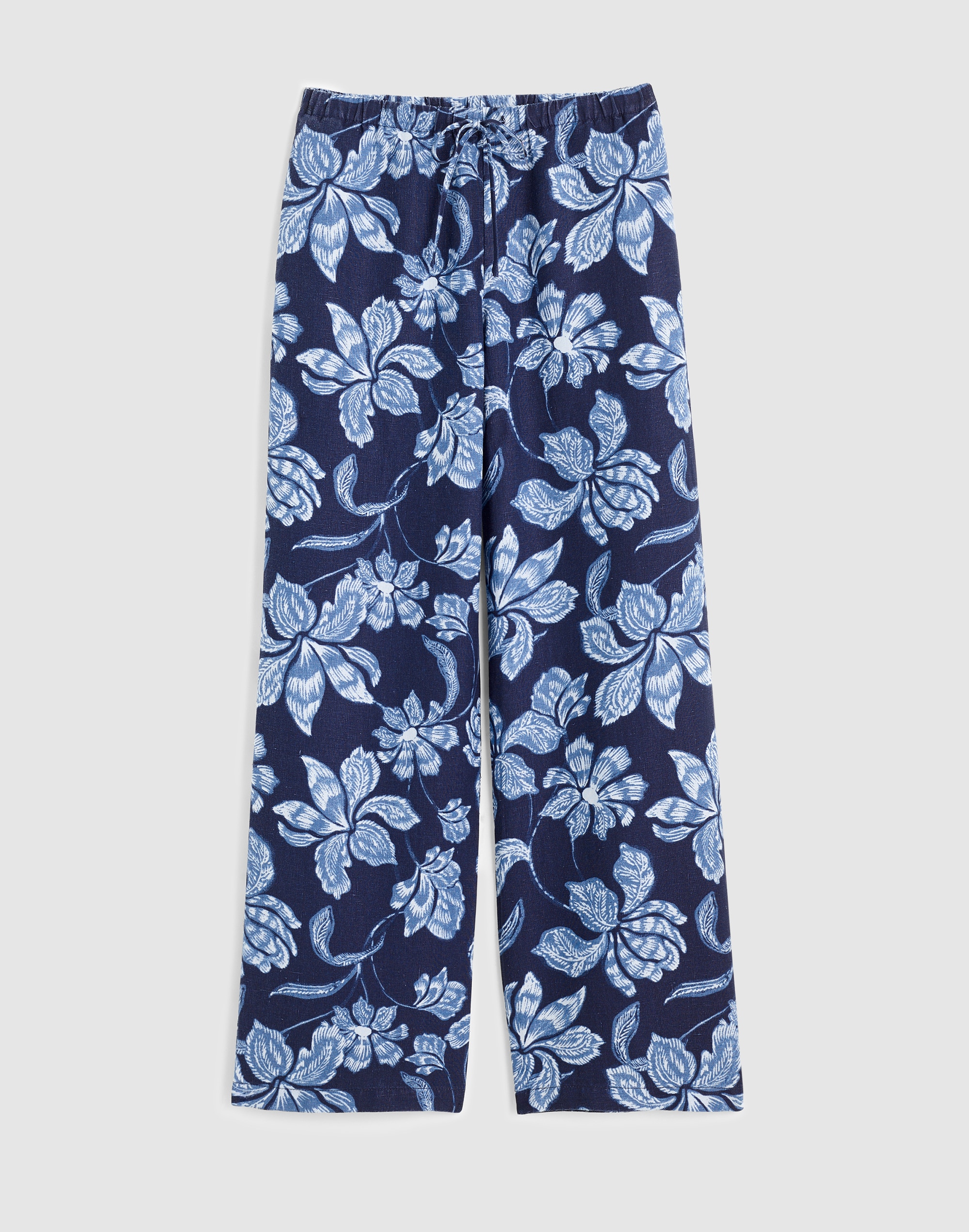 Pull-On Pants in 100% Linen