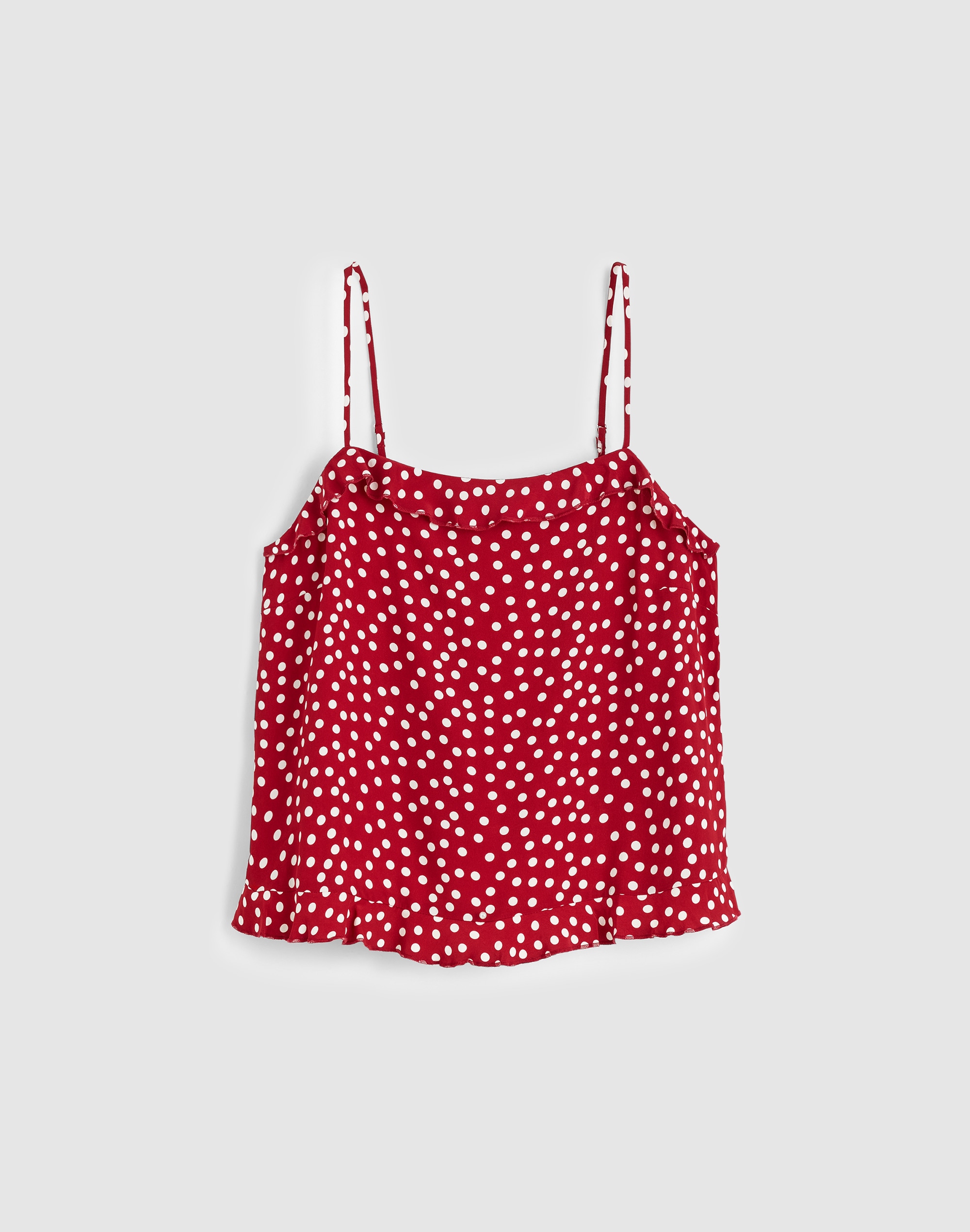Ruffled Cami Top