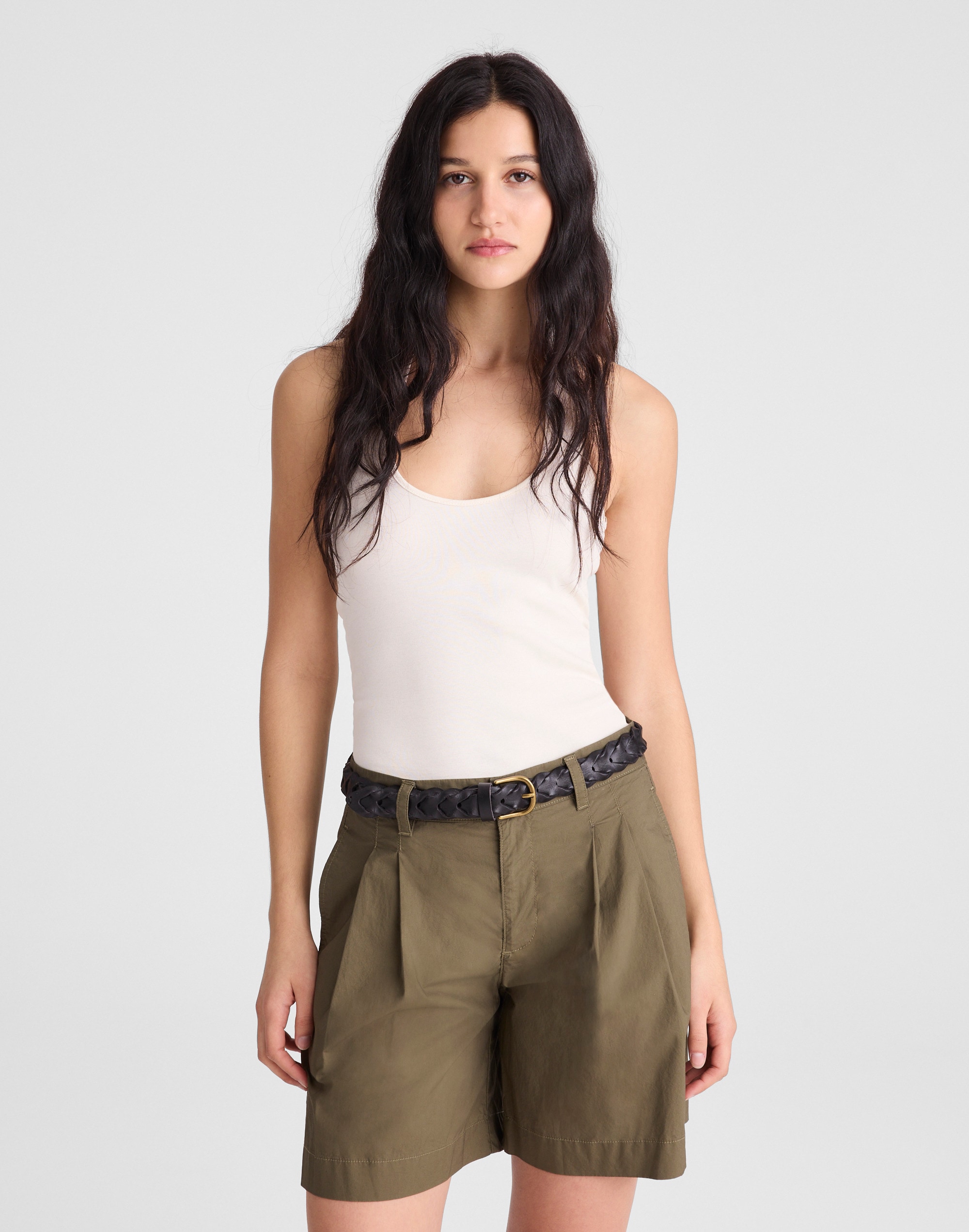 The Everyday Trouser Short in Poplin