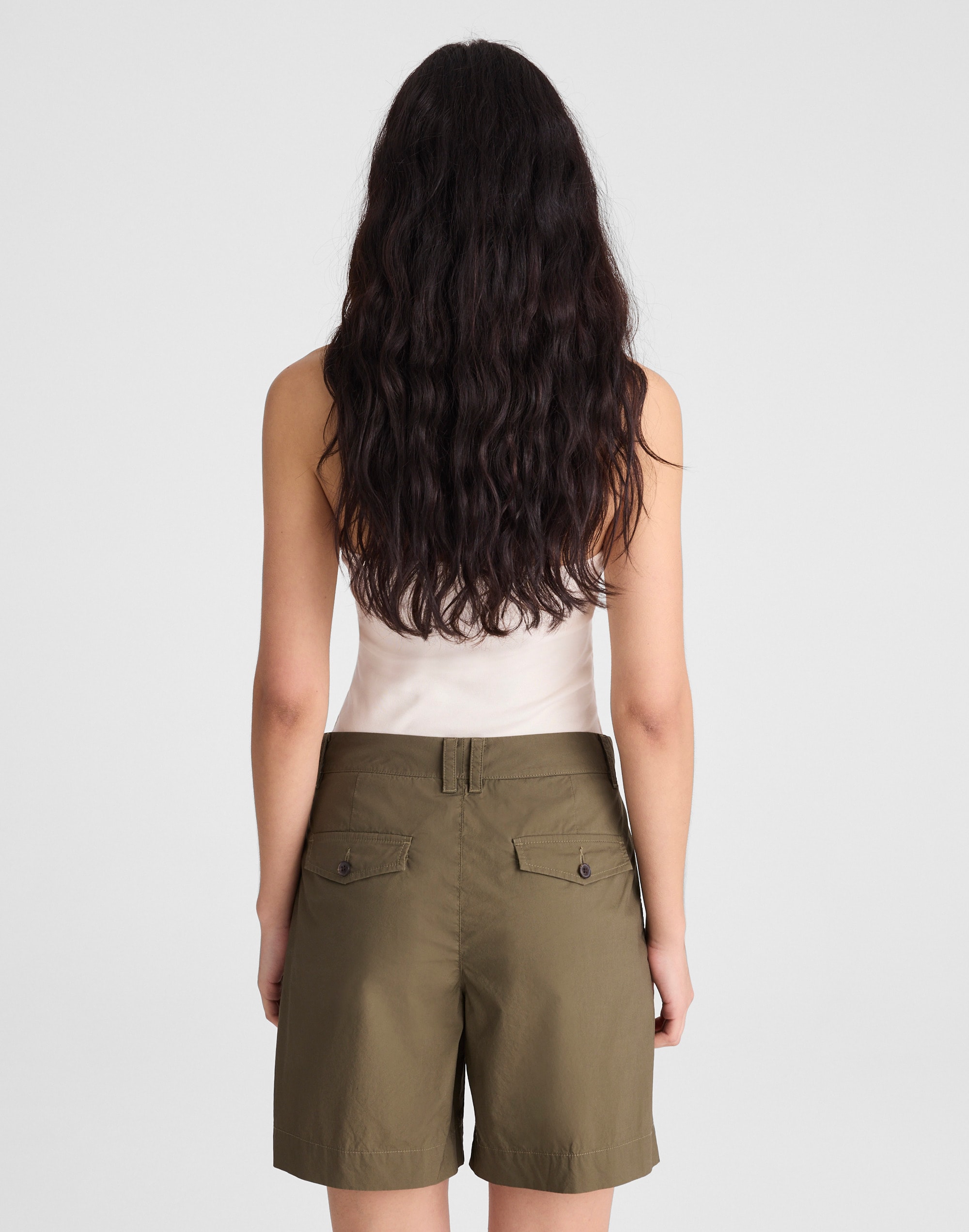 The Everyday Trouser Short in Poplin