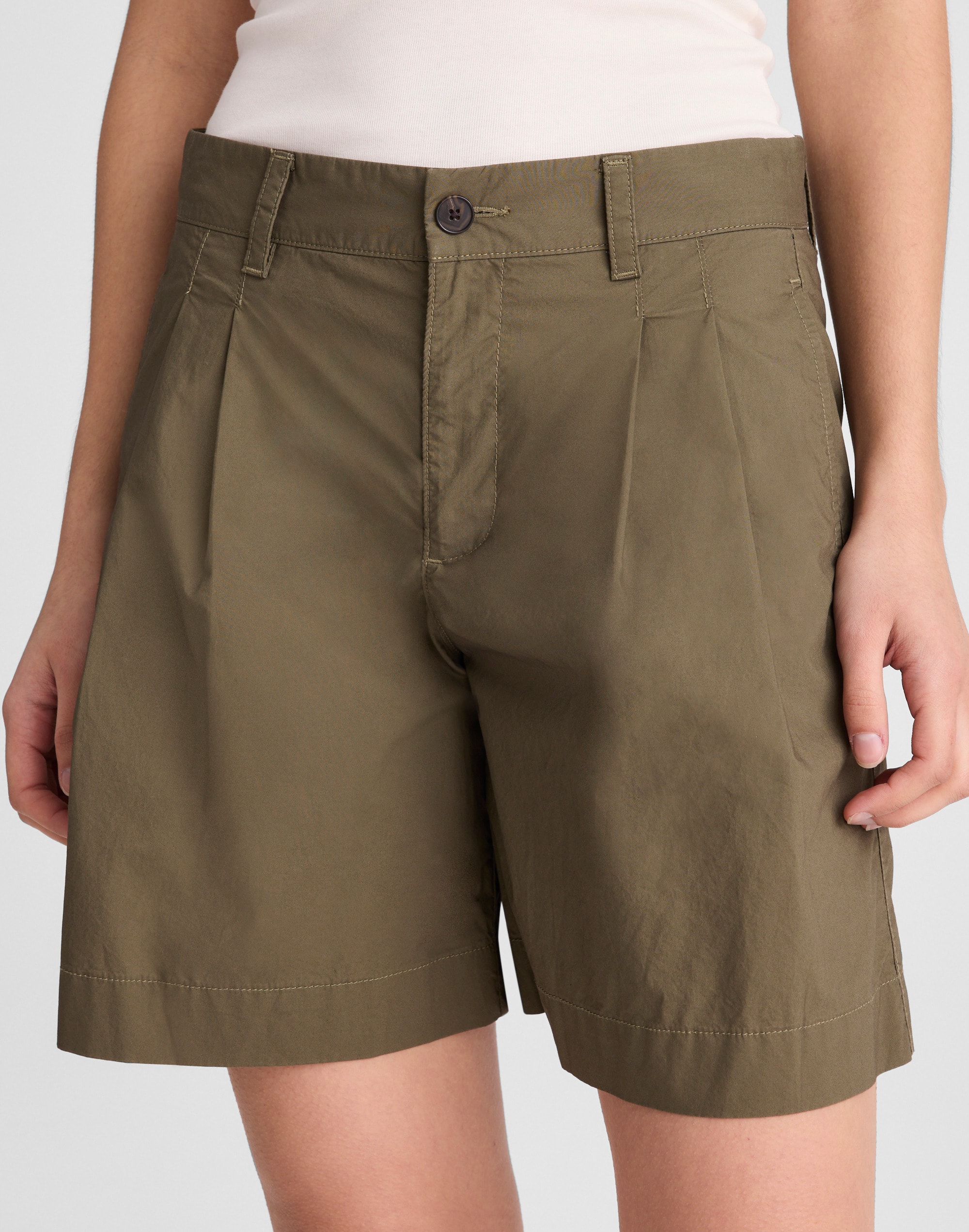 The Everyday Trouser Short in Poplin