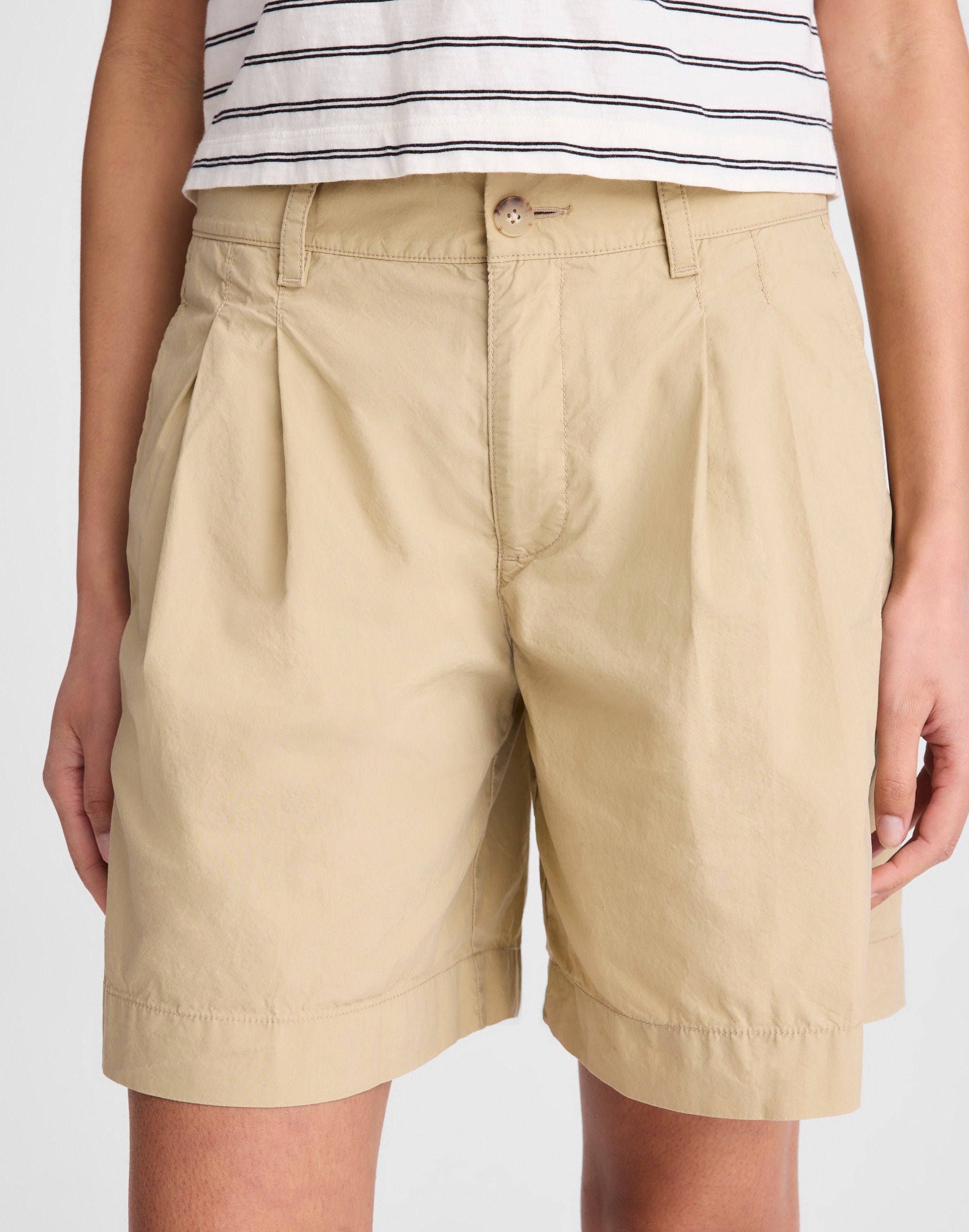 The Everyday Trouser Short in Poplin