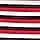 VARISTY RED TRICOLOR STRIPE