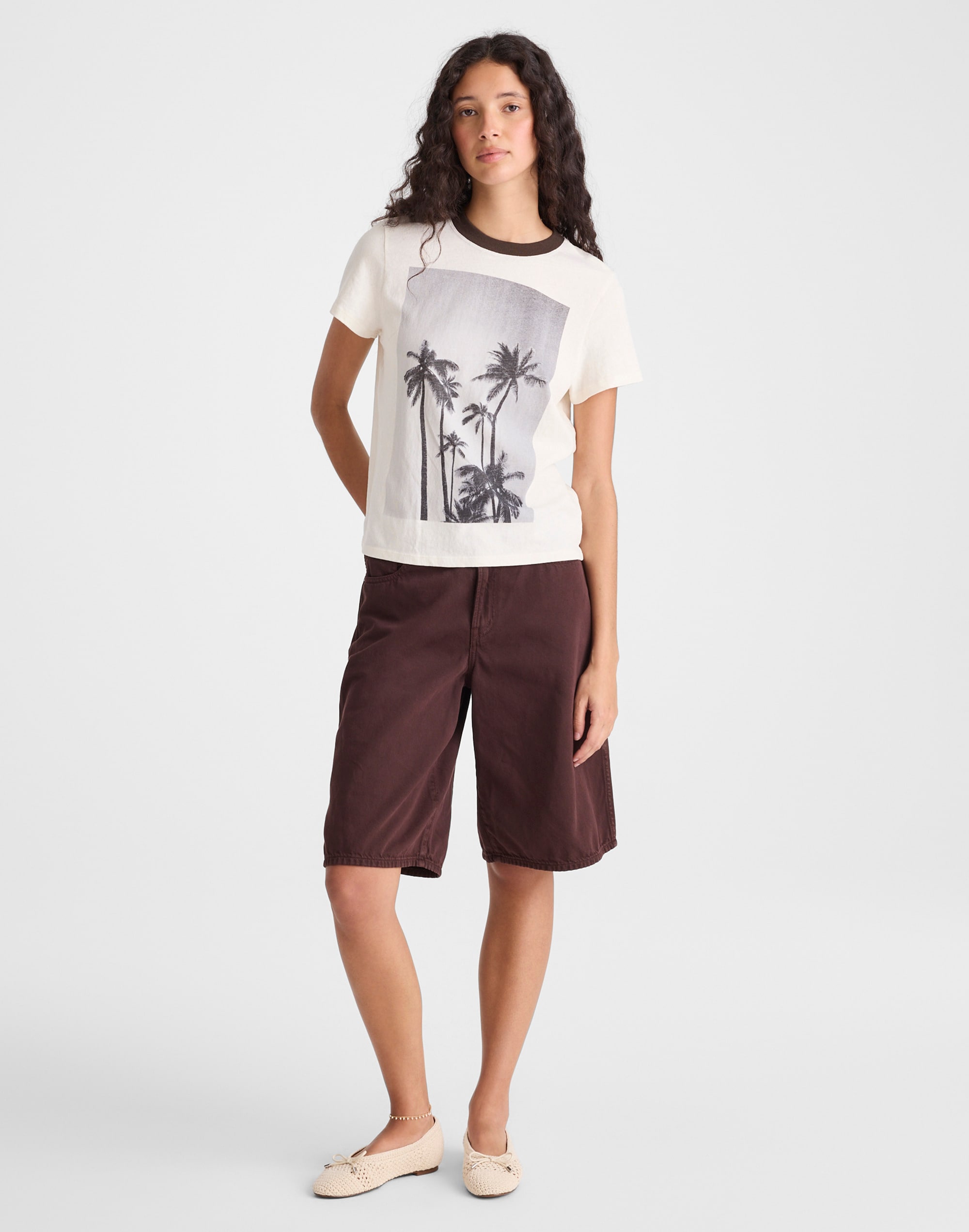 The Relaxed Tee in Vintage Jersey
