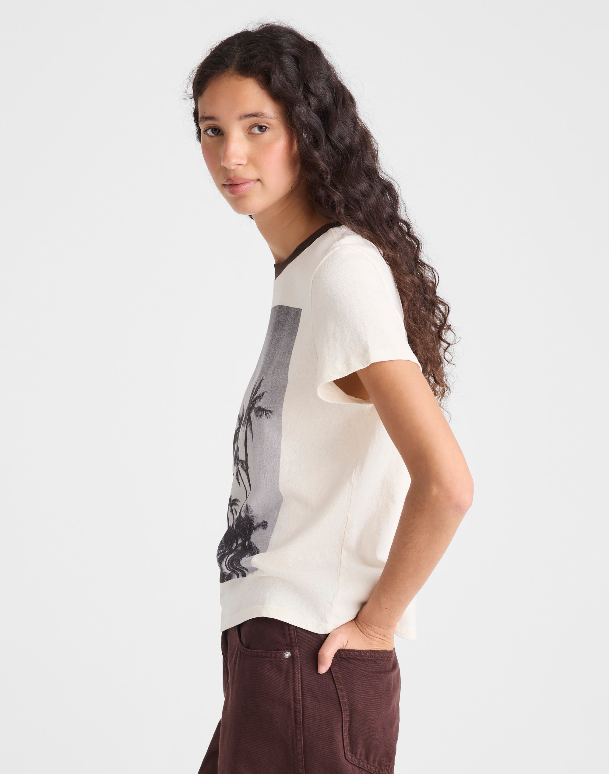The Relaxed Tee in Vintage Jersey