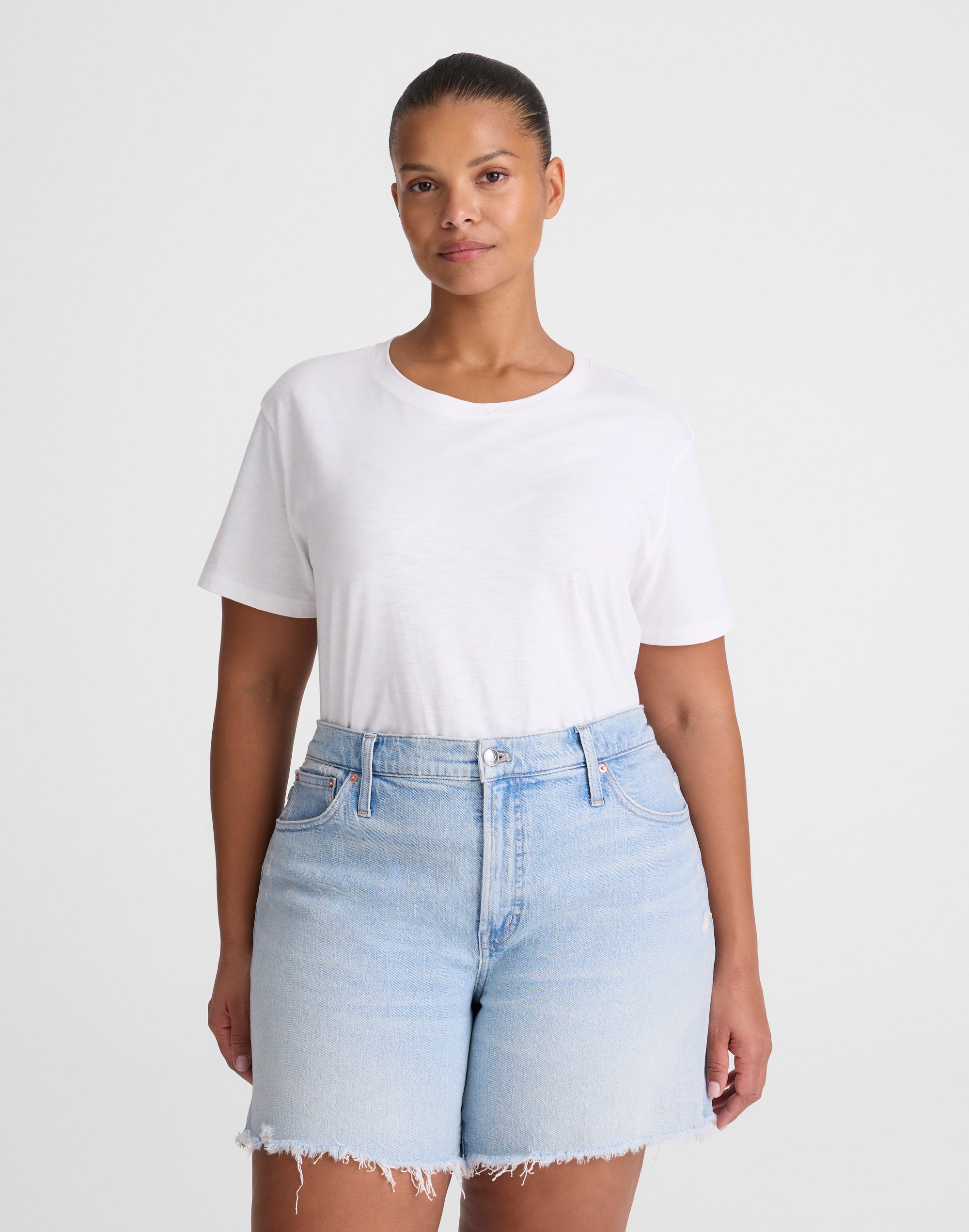 The Plus Perfect Vintage Mid-Length Short