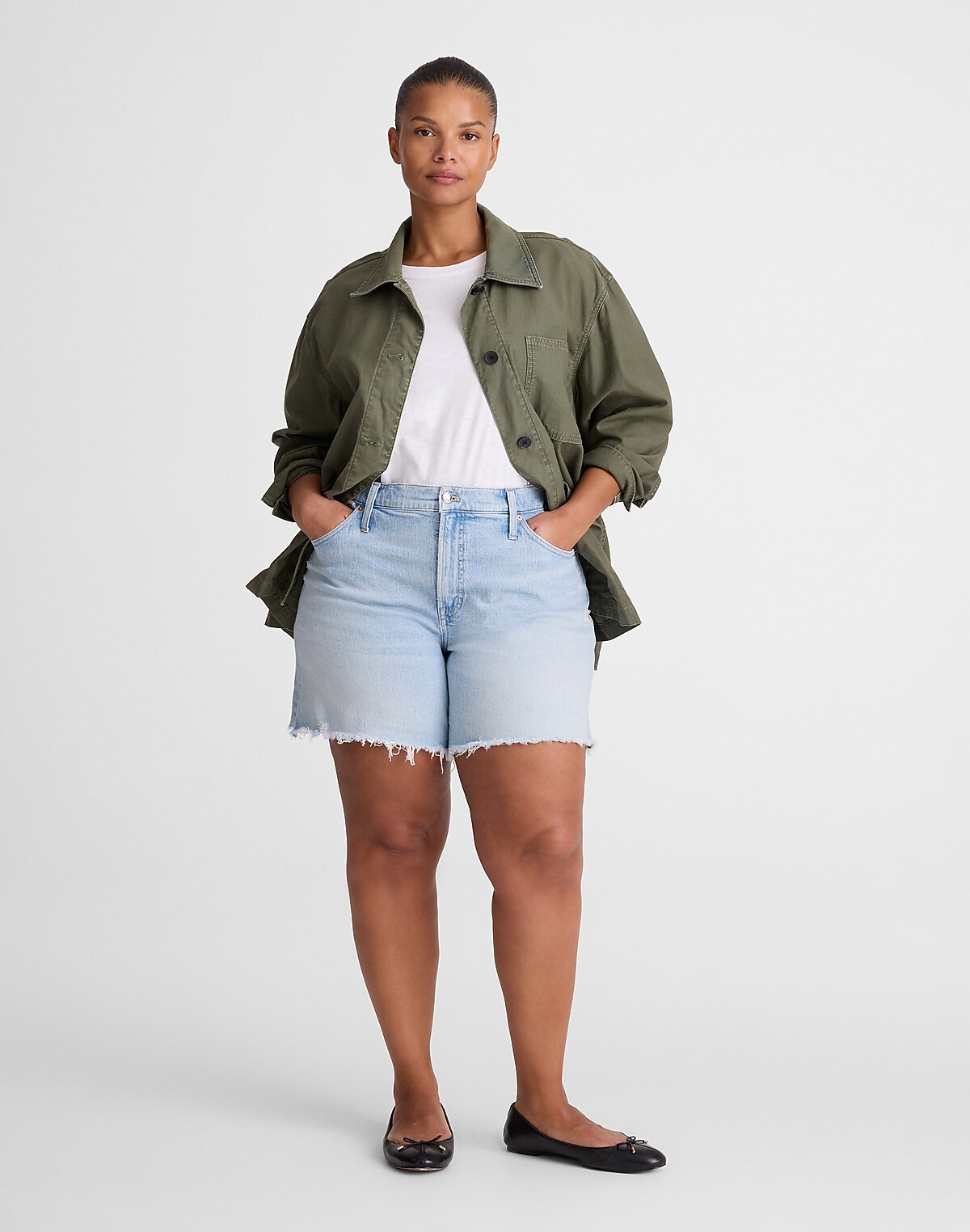 The Plus Perfect Vintage Mid-Length Short