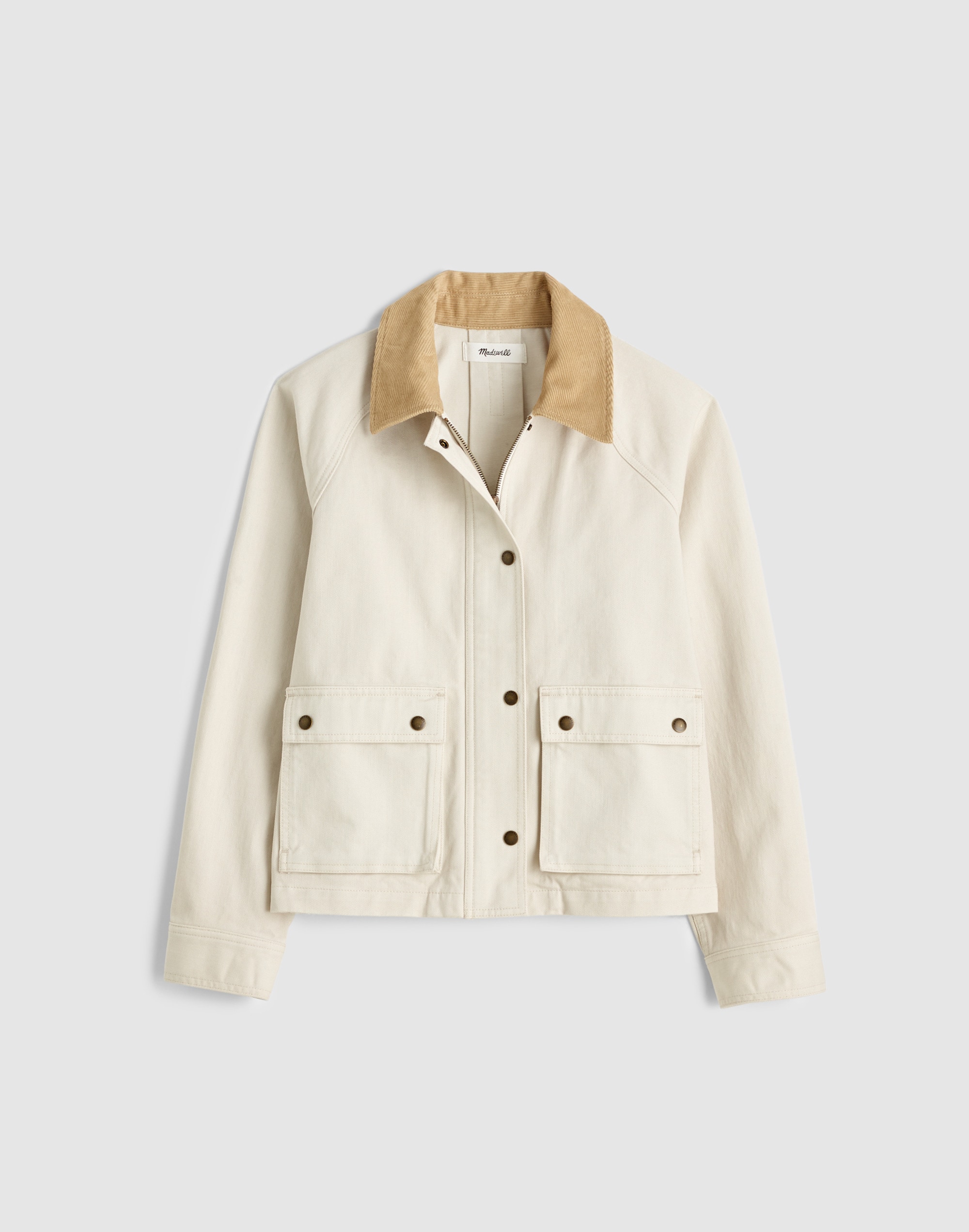 Madewell The Billie Short Jacket In Brown