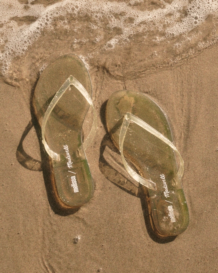 Madewell x Melissa Jelly Thong Sandal