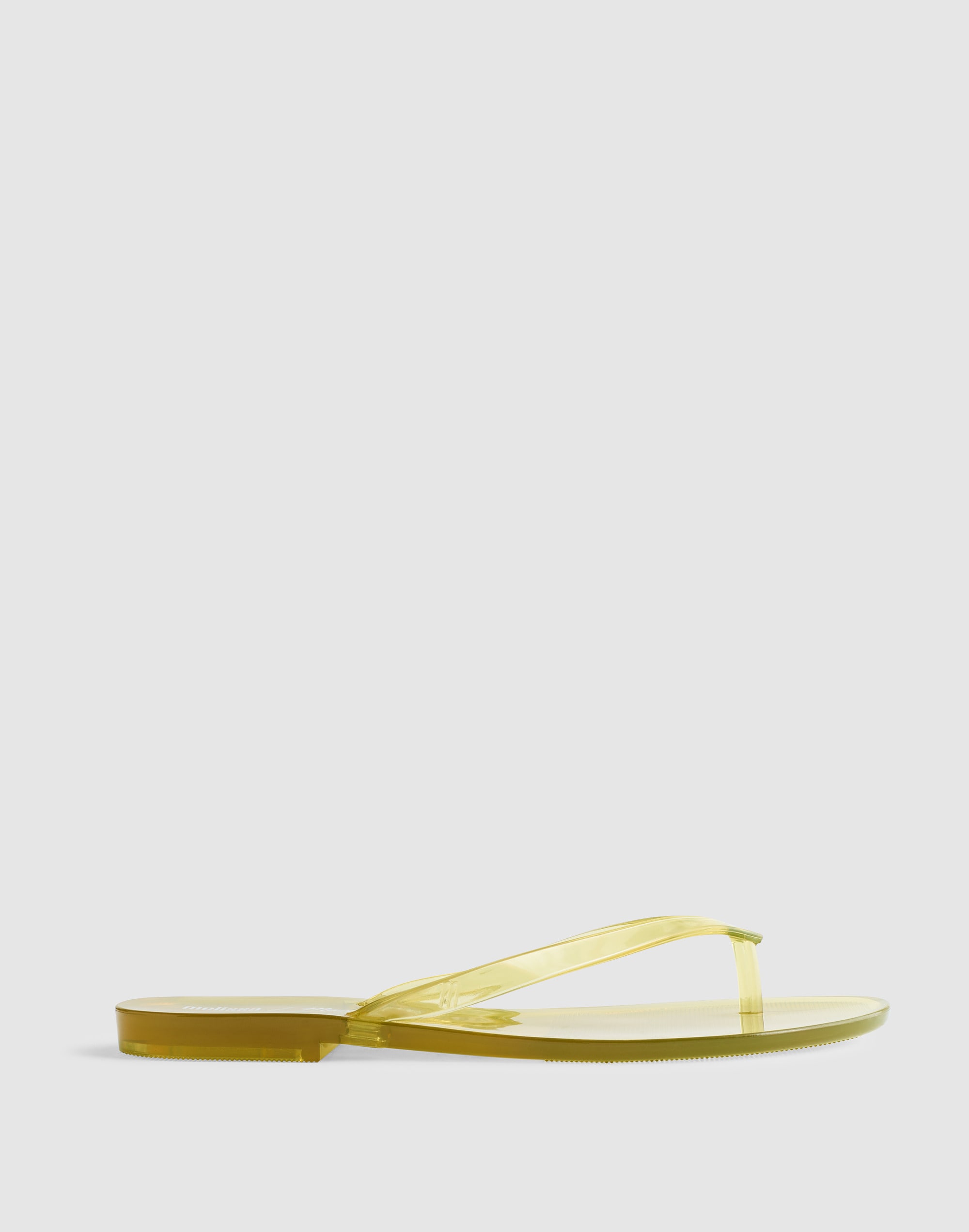 madewell x melissa jelly thong sandal