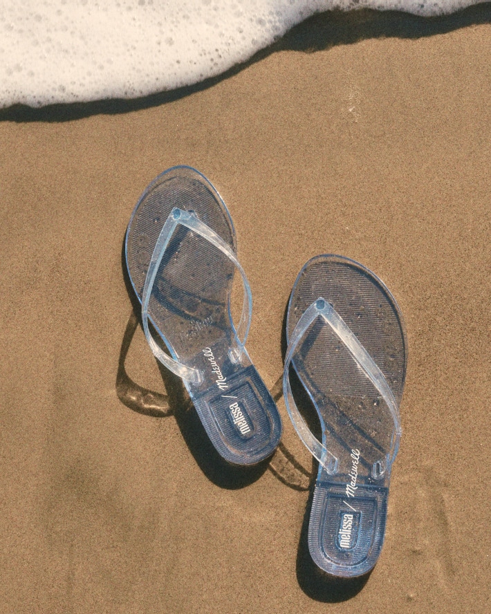Madewell x Melissa Jelly Thong Sandal