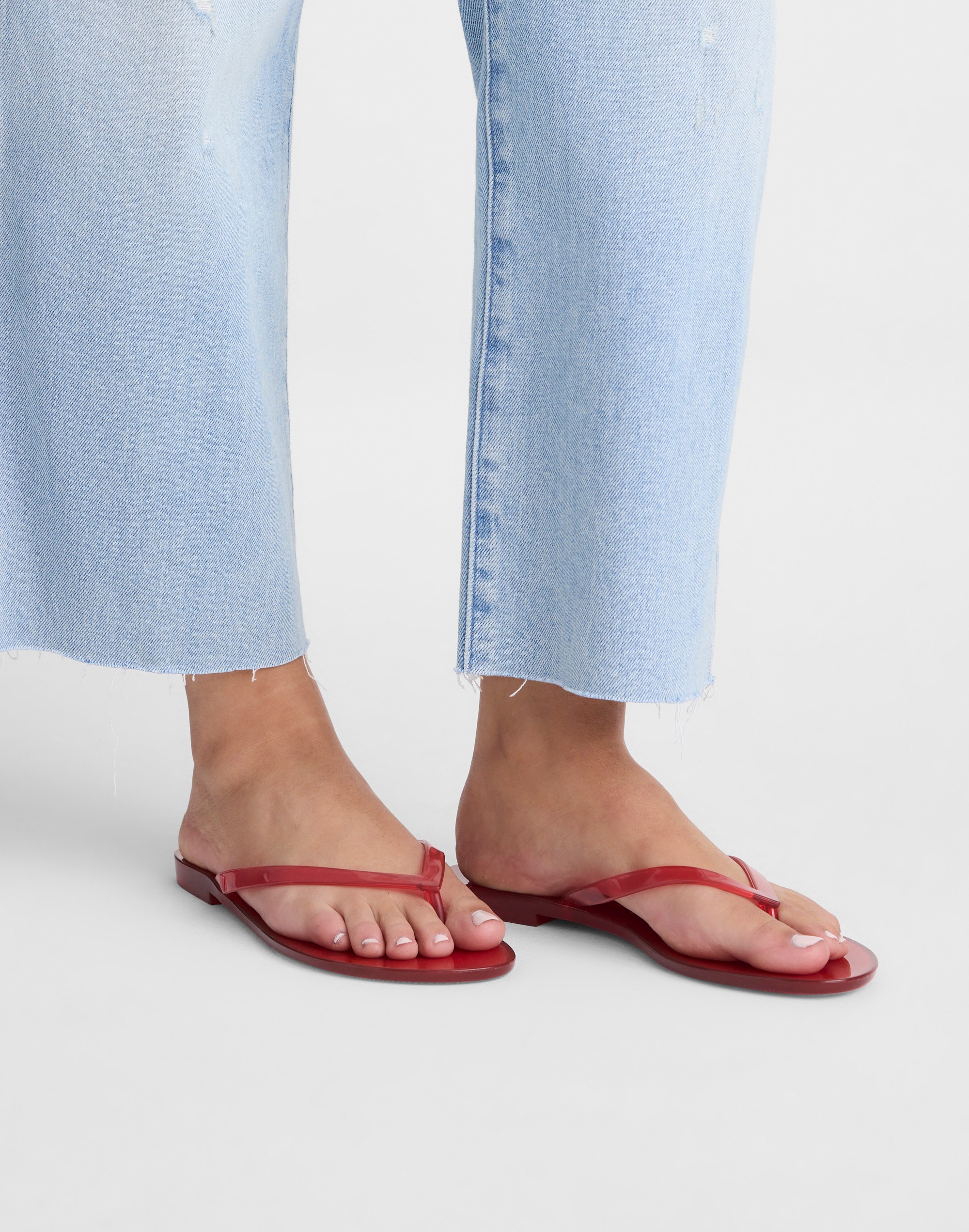 Madewell x Melissa Jelly Thong Sandal