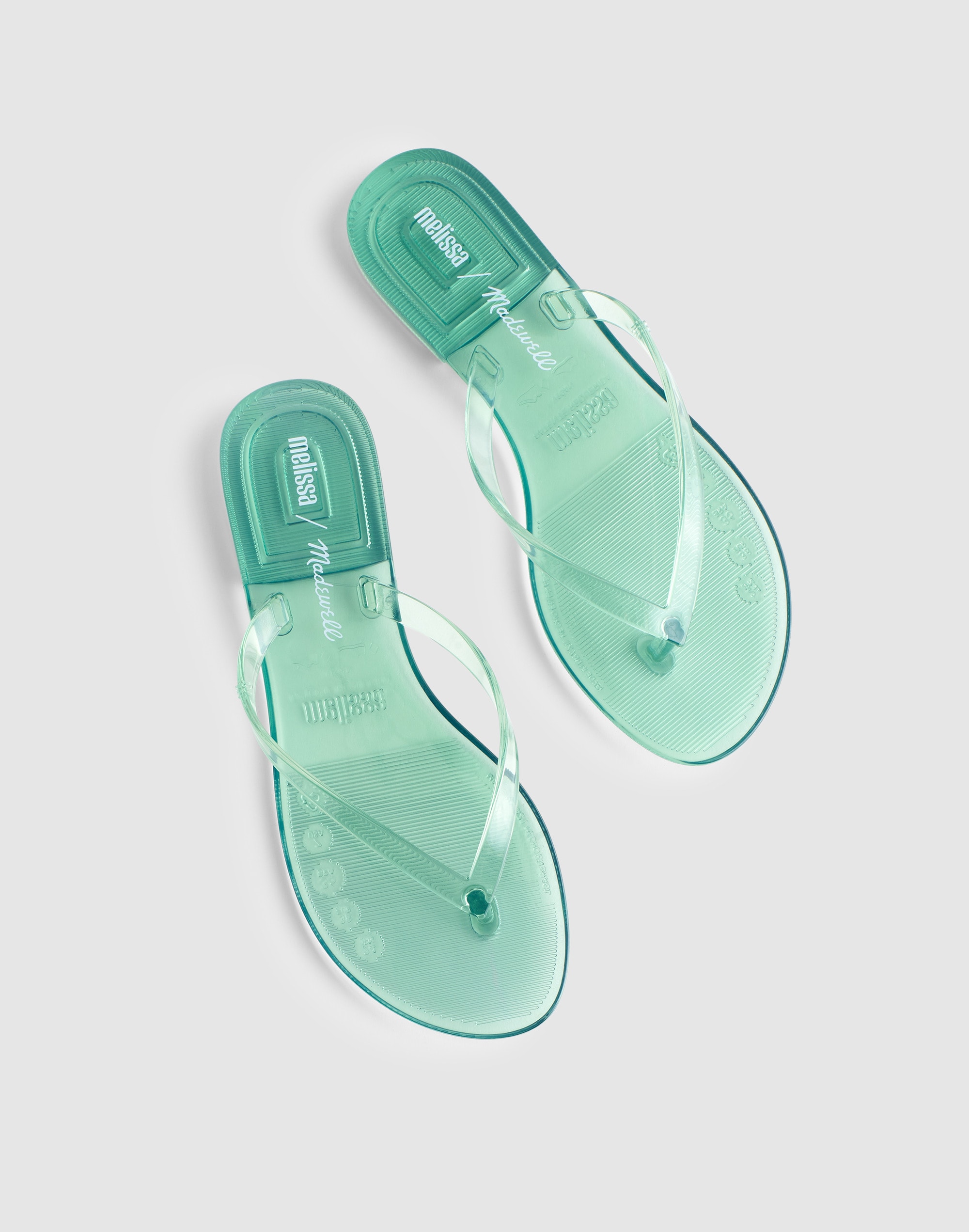 Madewell x Melissa Jelly Thong Sandal