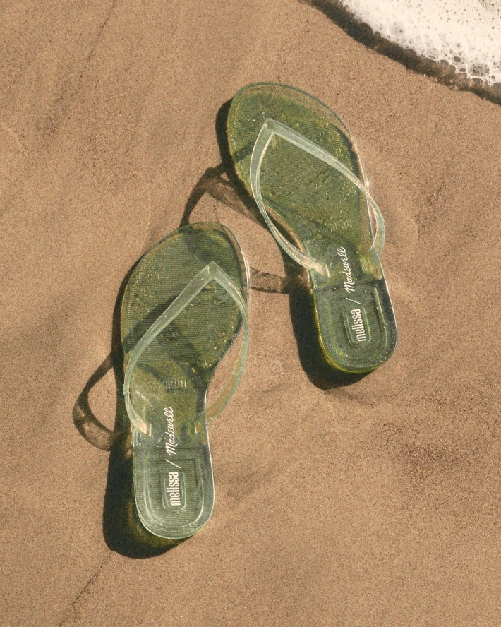 Madewell x Melissa Jelly Thong Sandal