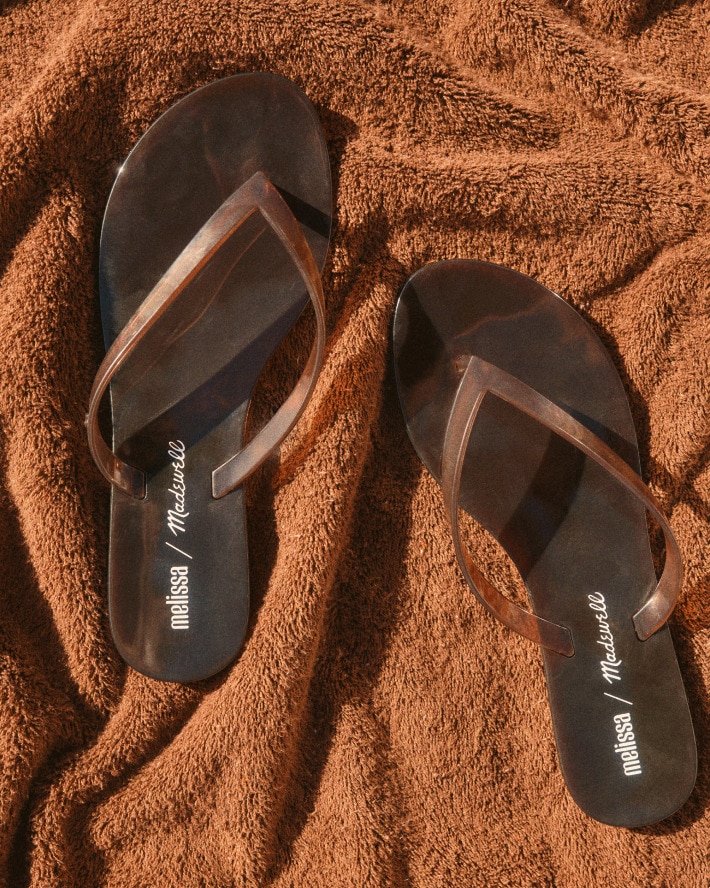 Madewell x Melissa Jelly Thong Sandal