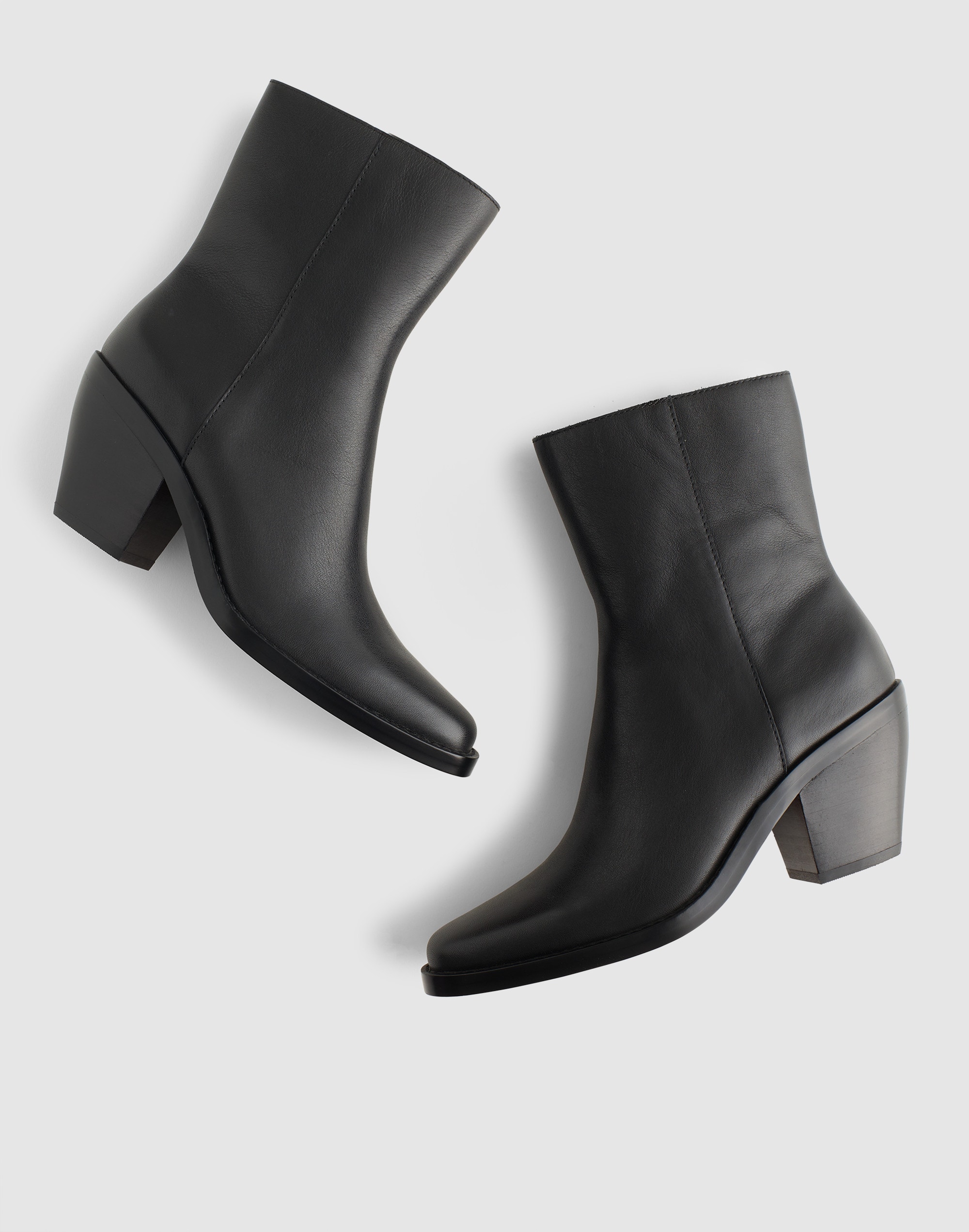 The Idris Side-Zip Ankle Boot