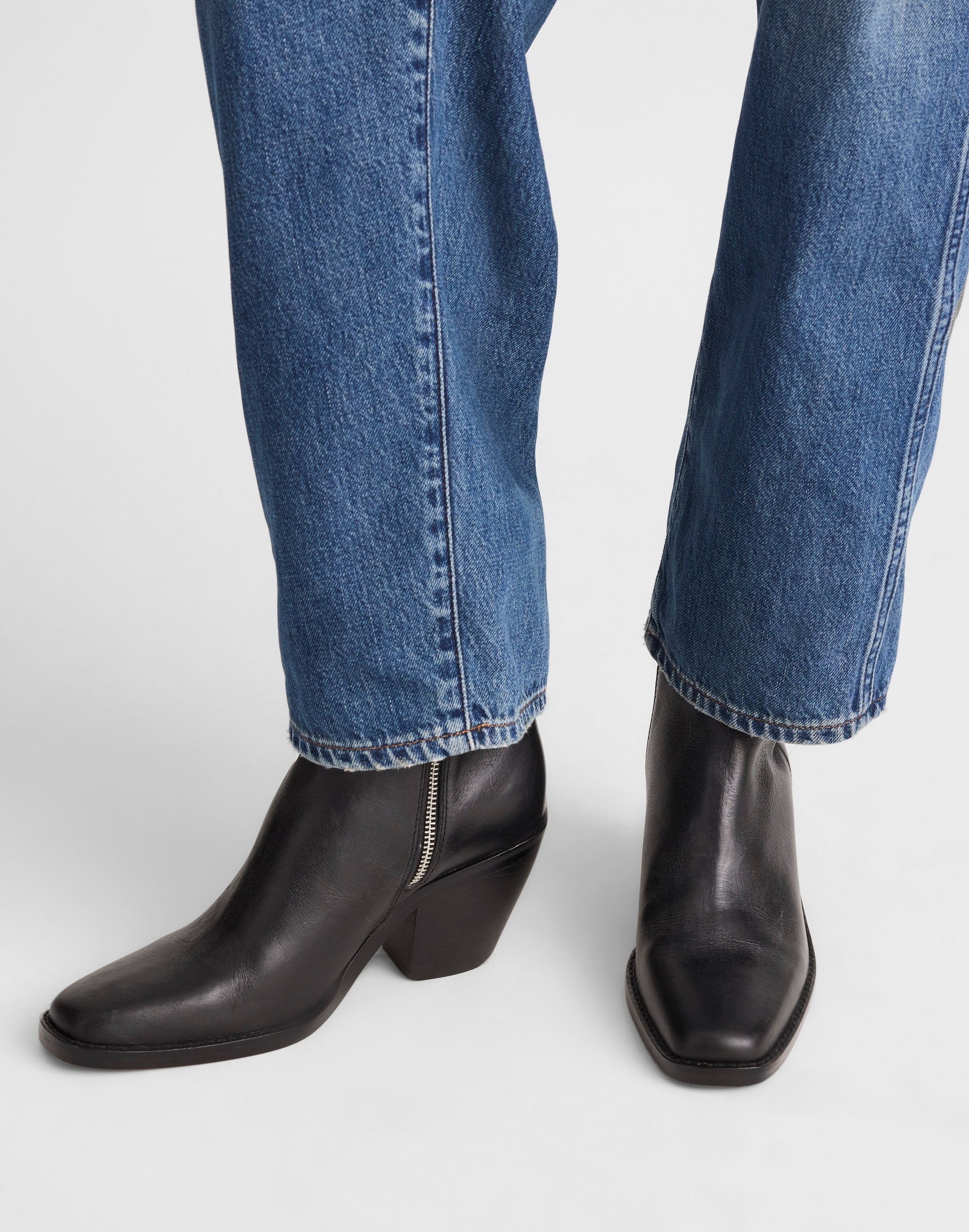 The Idris Side-Zip Ankle Boot