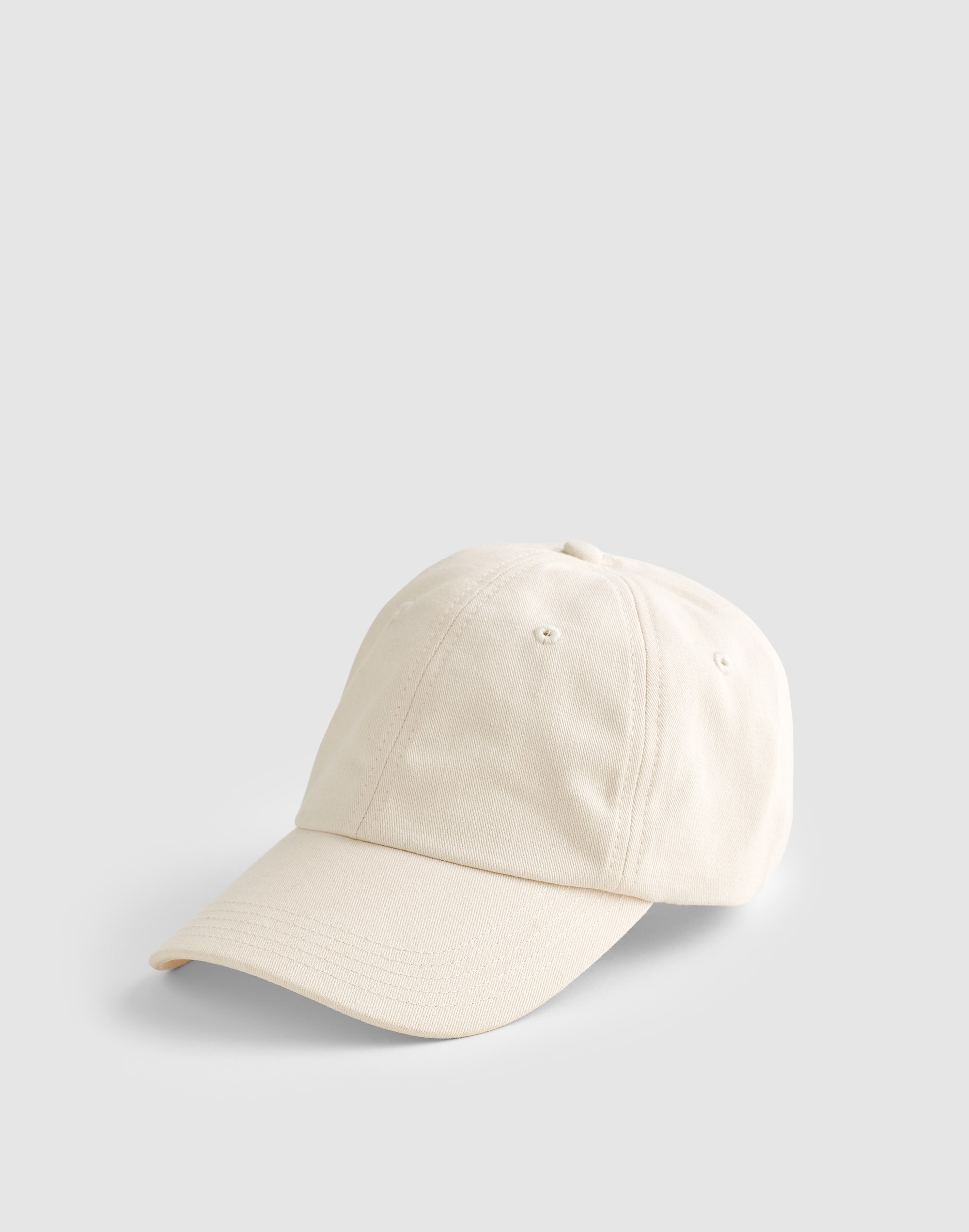 Madewell Paracord Baseball Hat In White