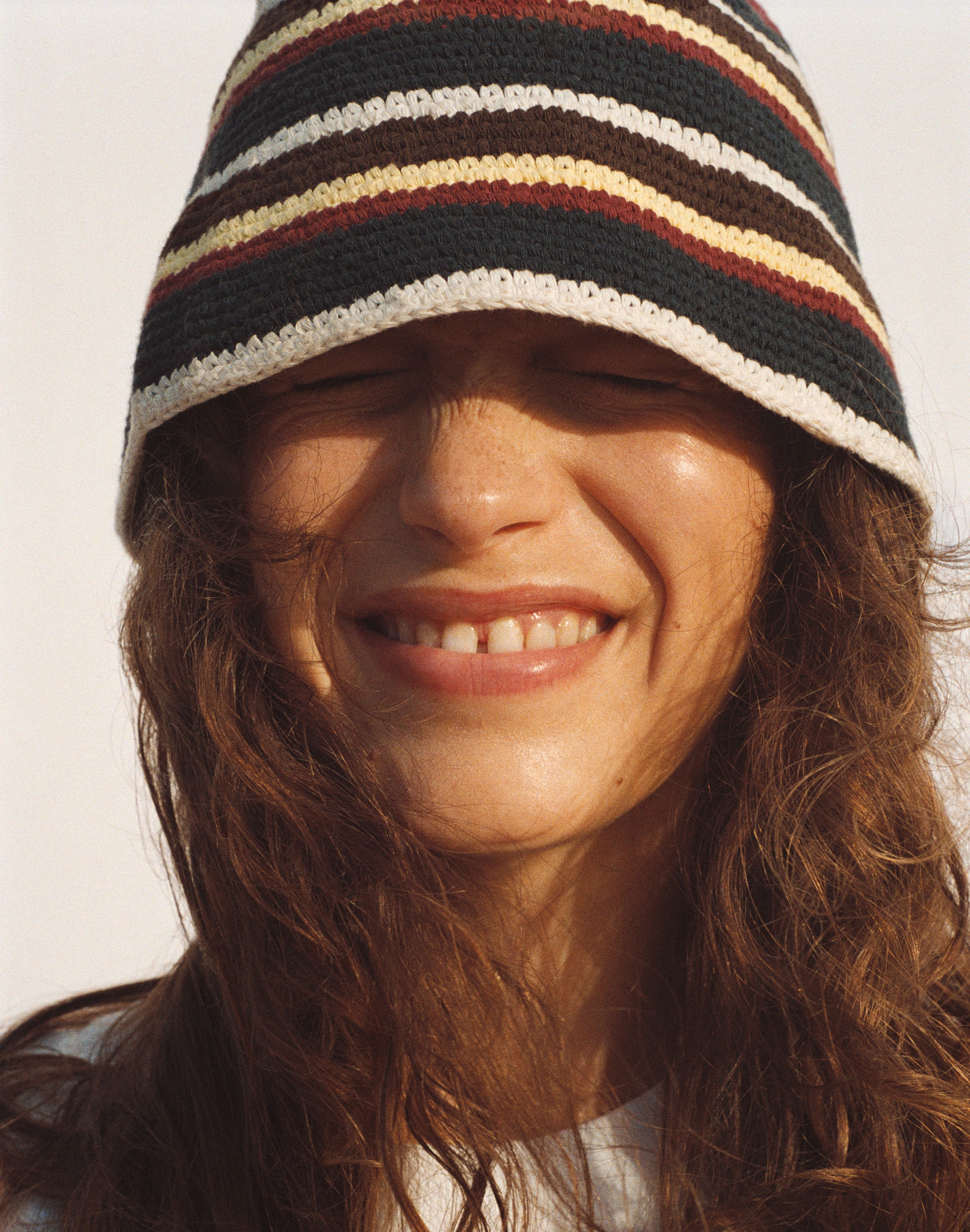 Crochet-Knit Bucket Hat