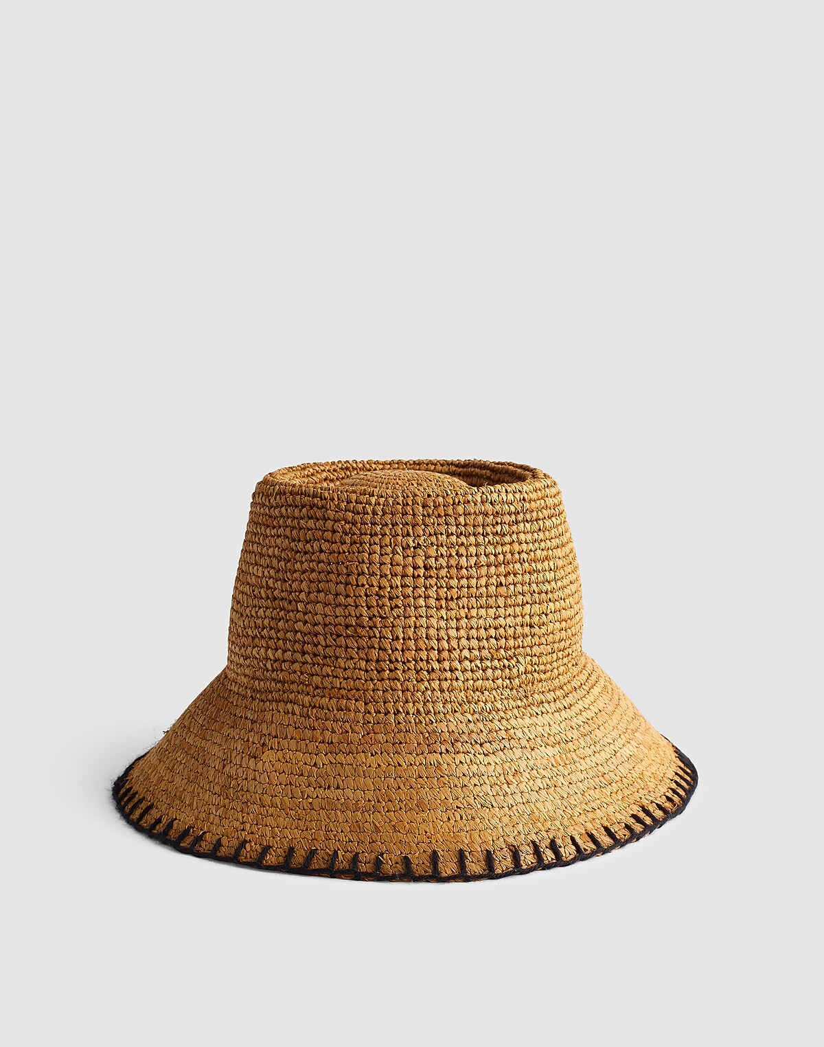 Blanket-Stitch Lantern Hat
