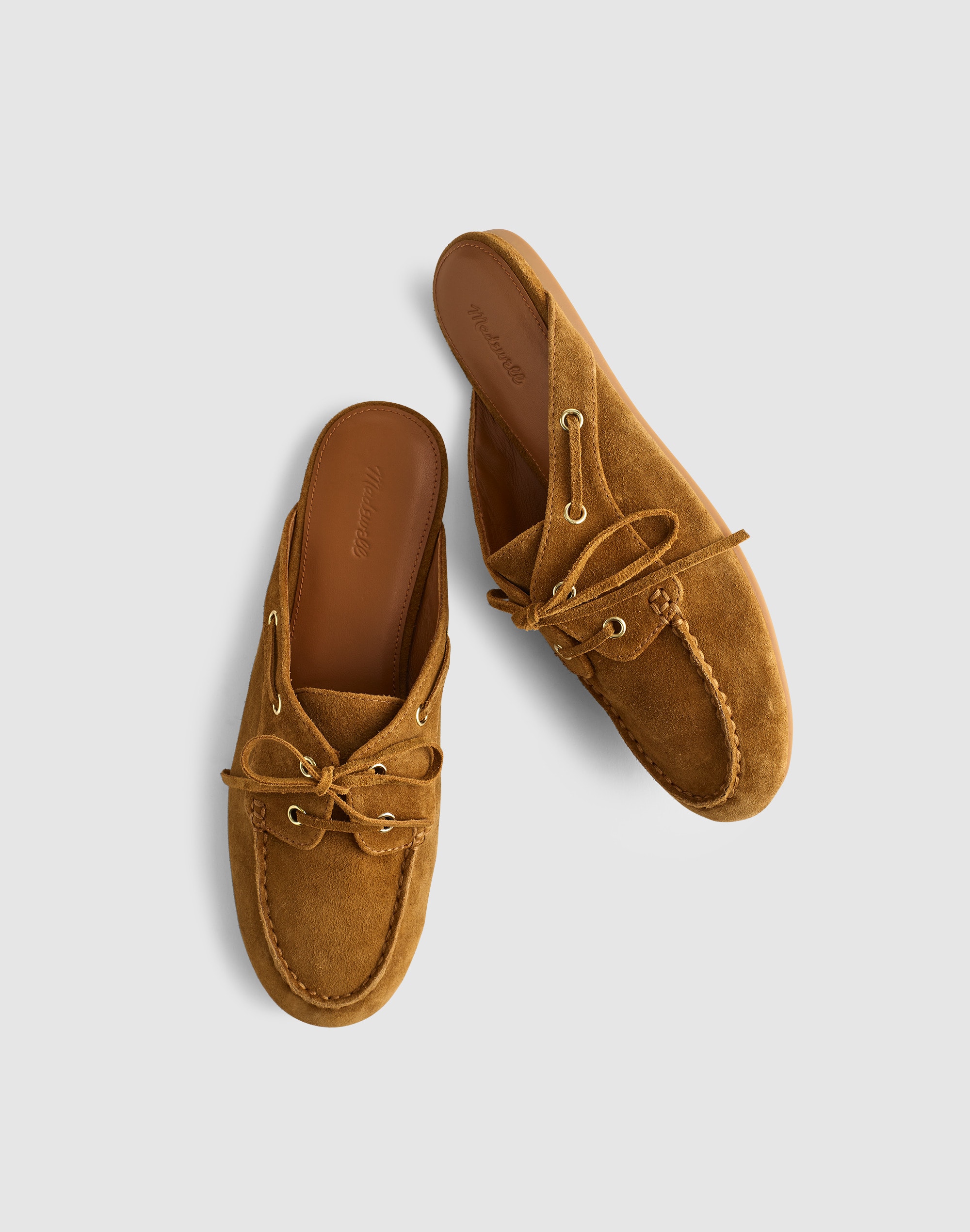 The Jamie Boat Mule in Suede