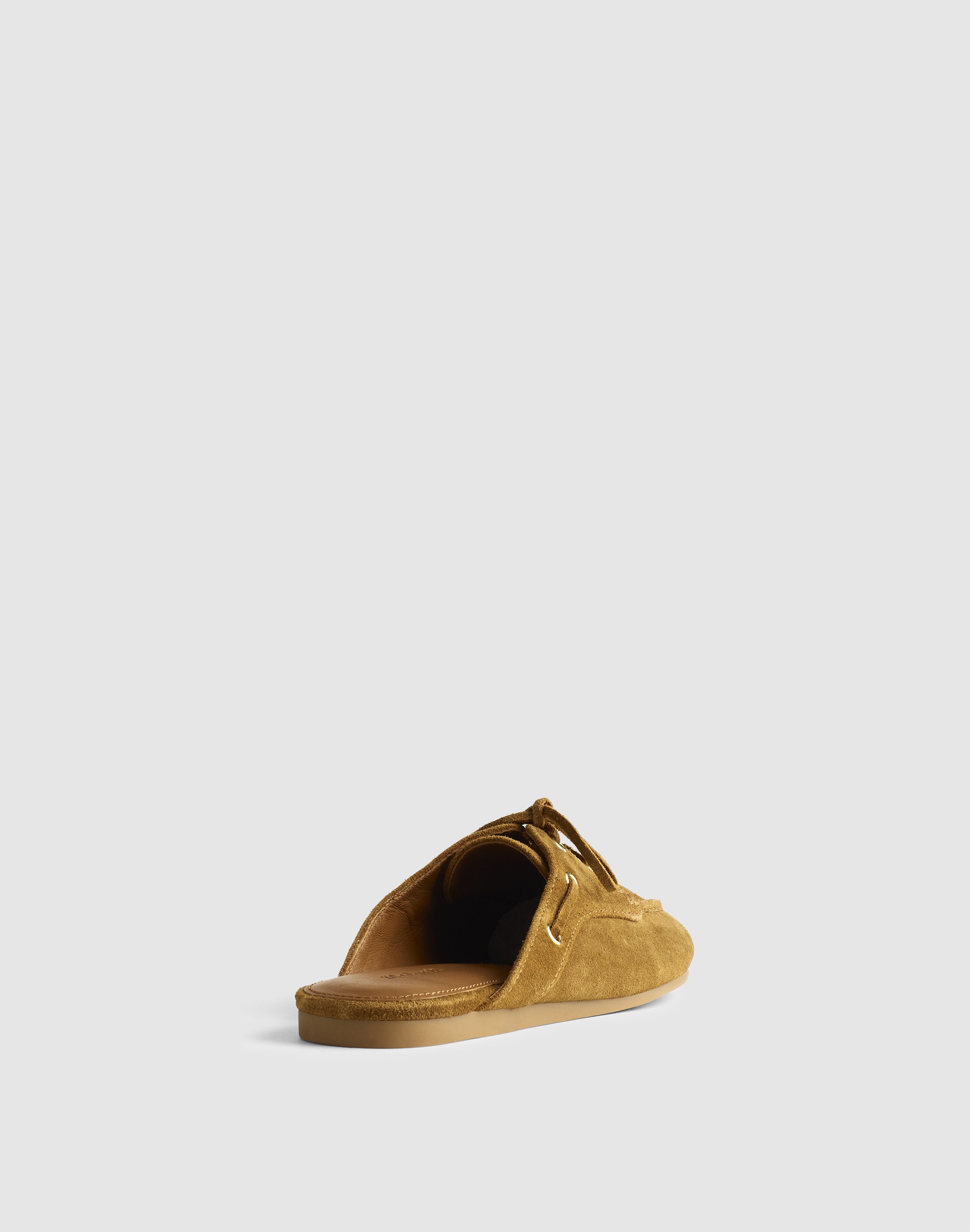 The Jamie Boat Mule in Suede