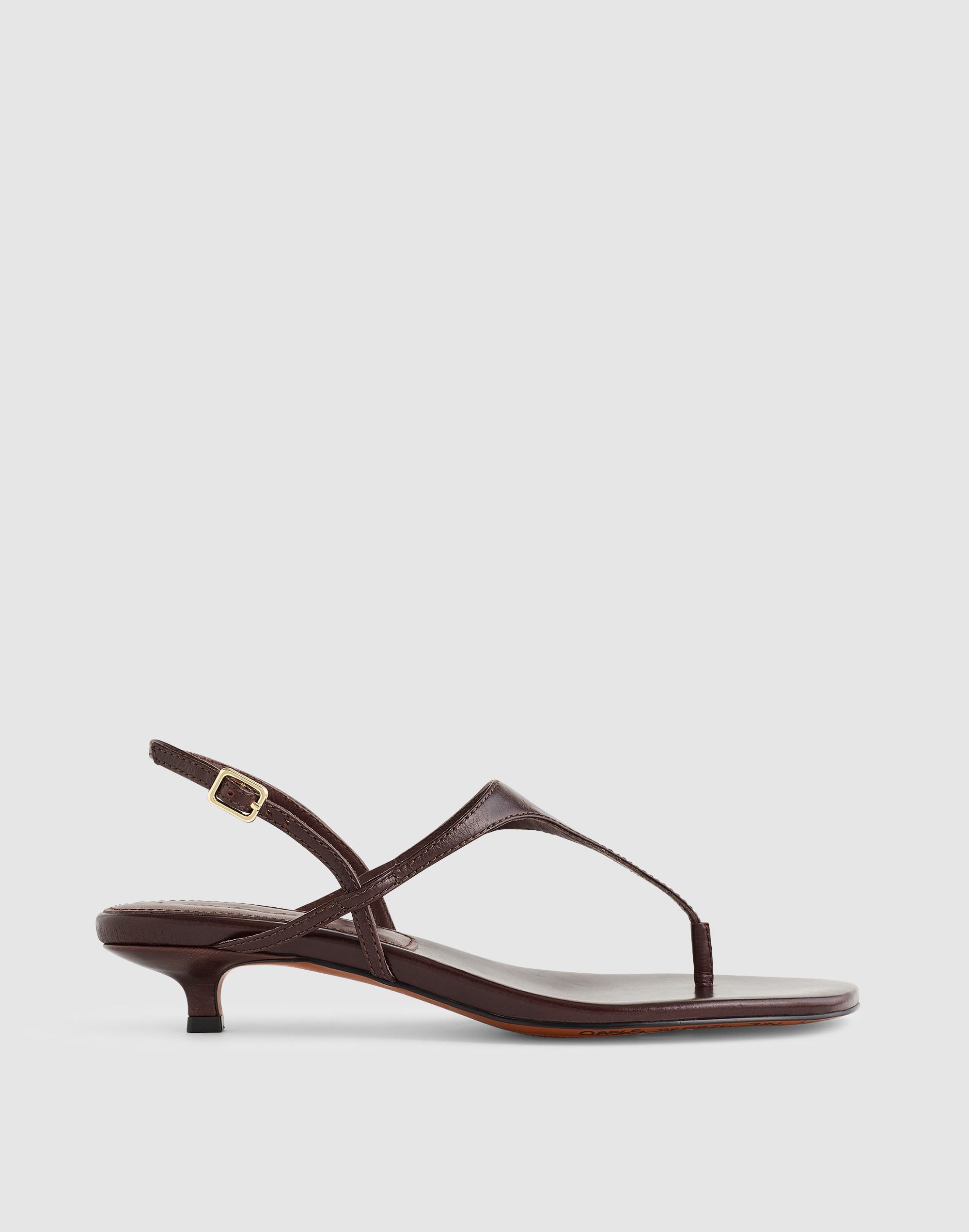 The Chiara Kitten Heel Slingback Sandal