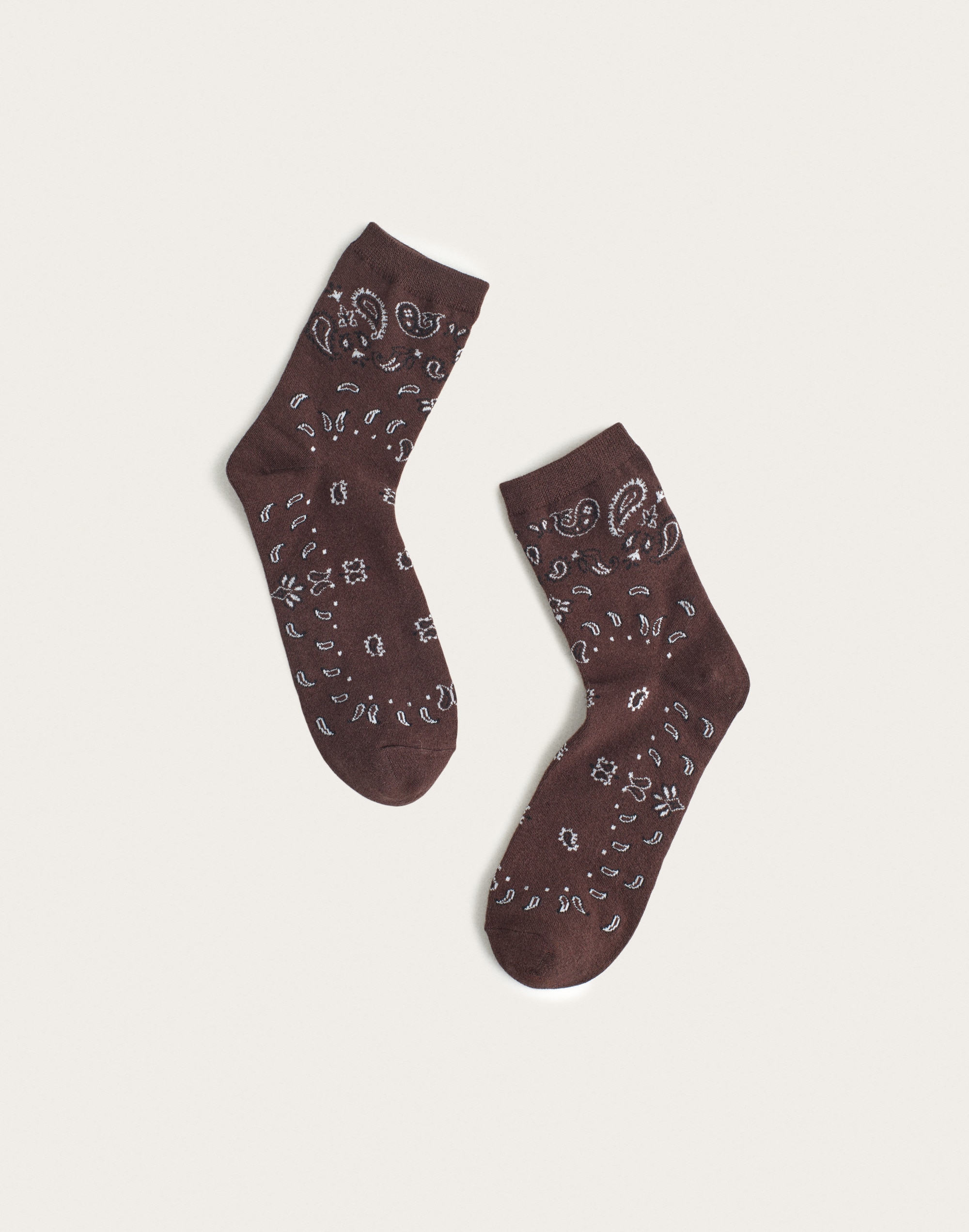 Bandana-Print Ankle Socks
