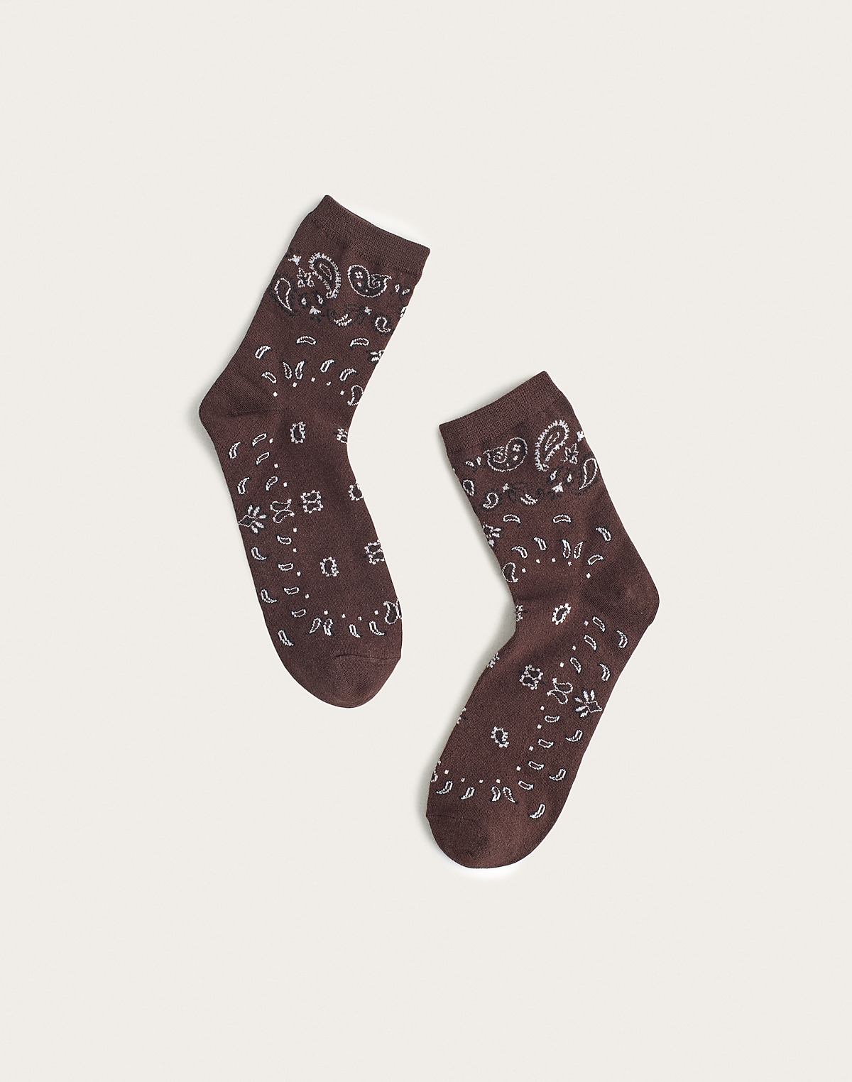 Bandana-Print Ankle Socks