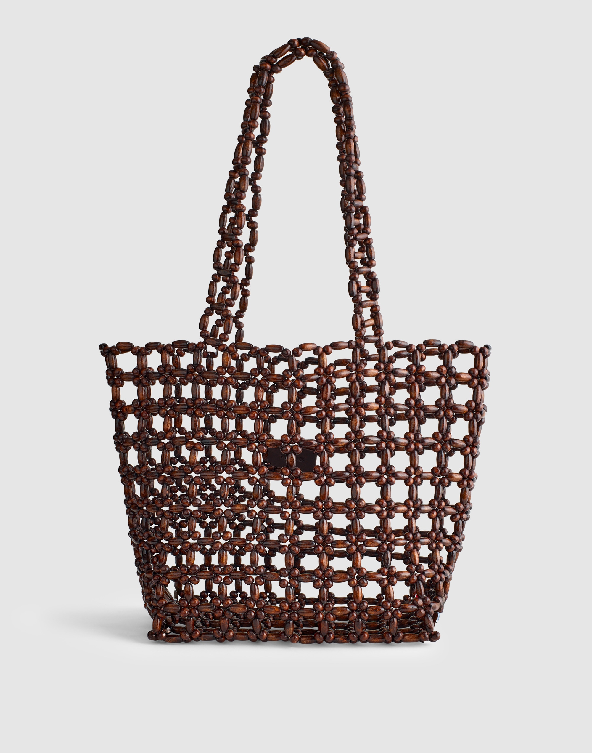 beaded tote