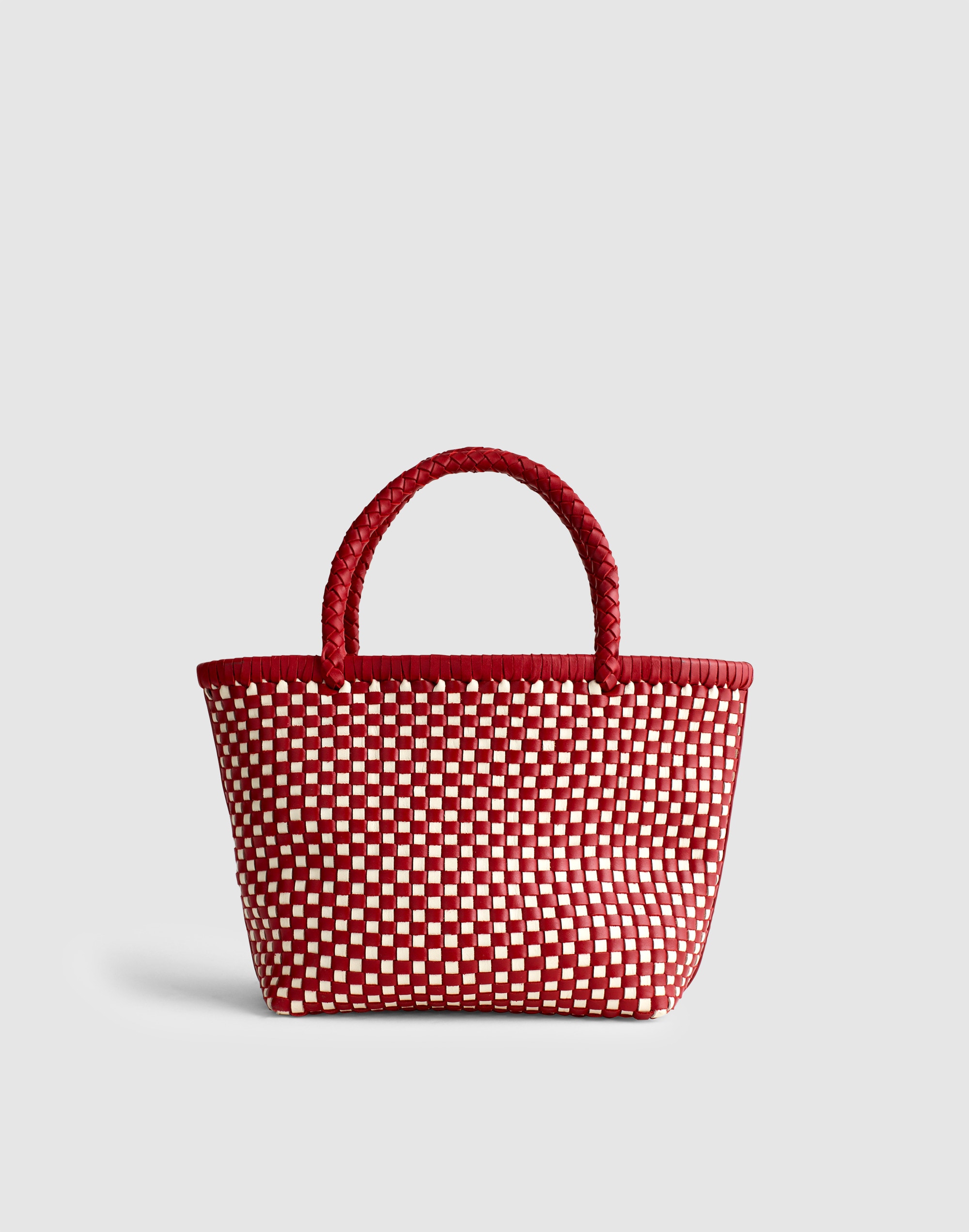 the signature woven mini tote