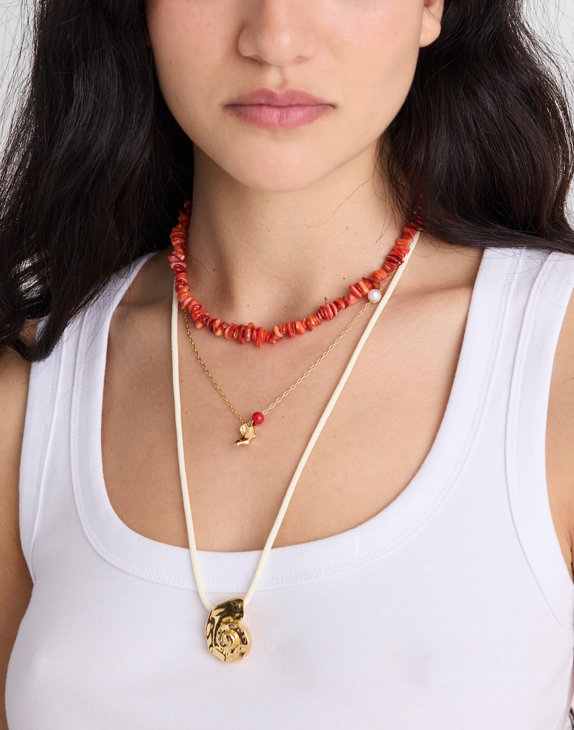 Three-Pack Puka Shell Necklace Set