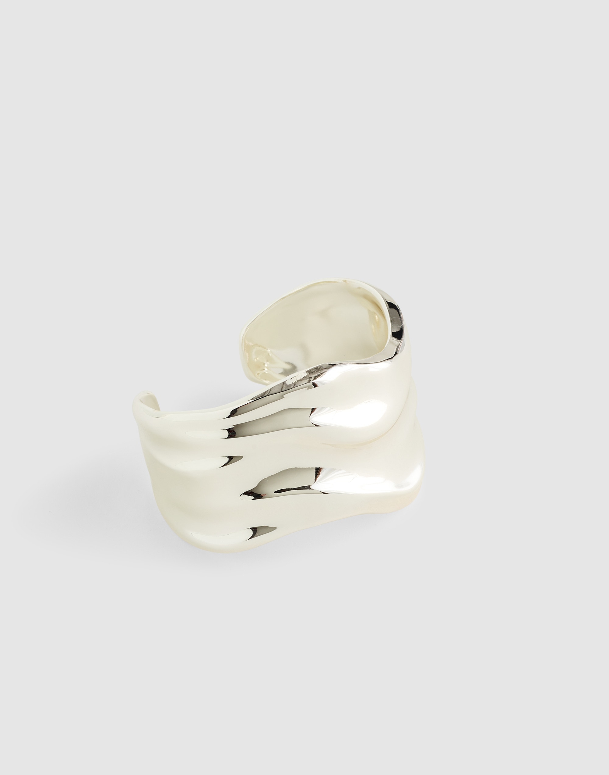 Chunky Wavy Cuff Bracelet