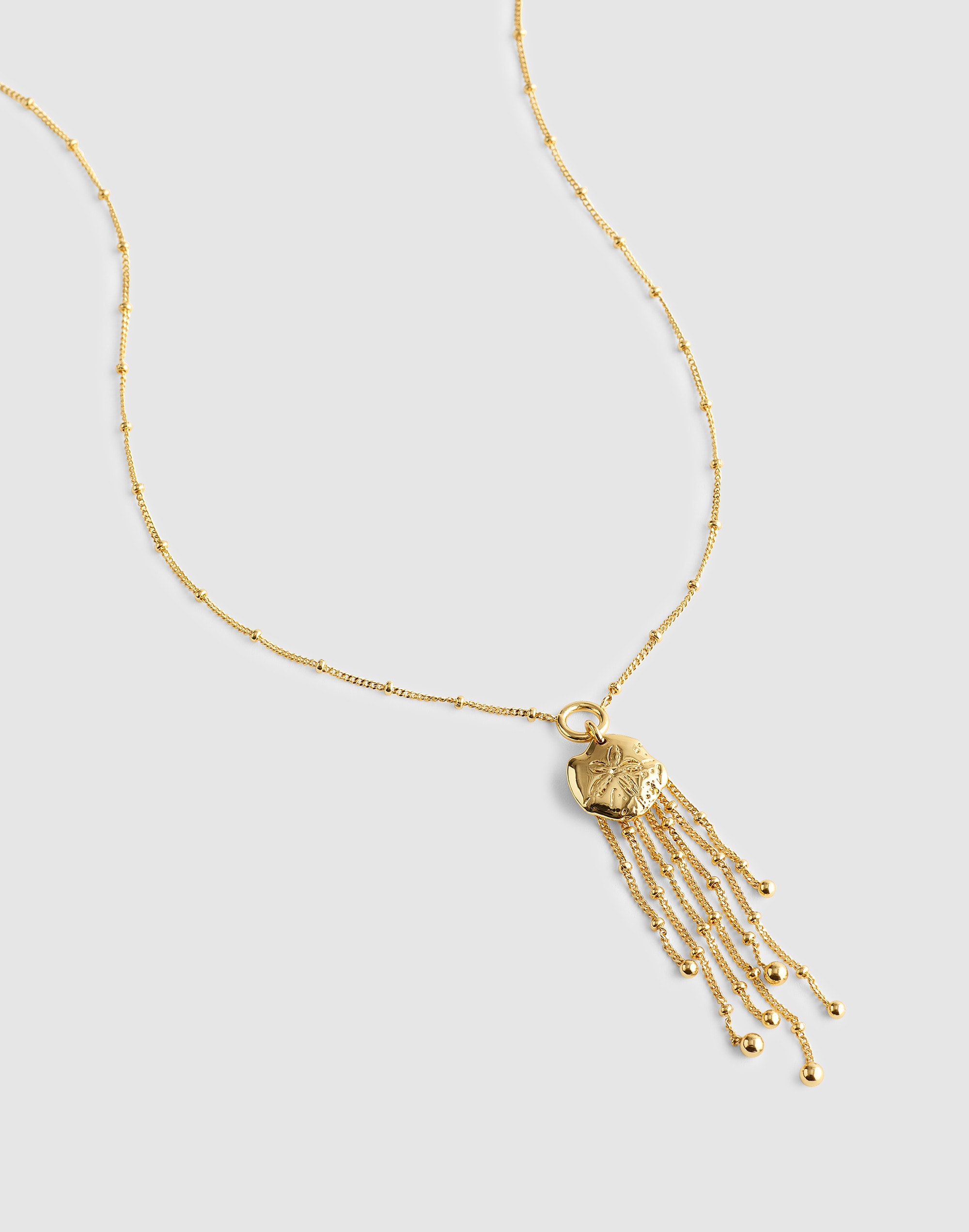 Sand Dollar Chain Necklace